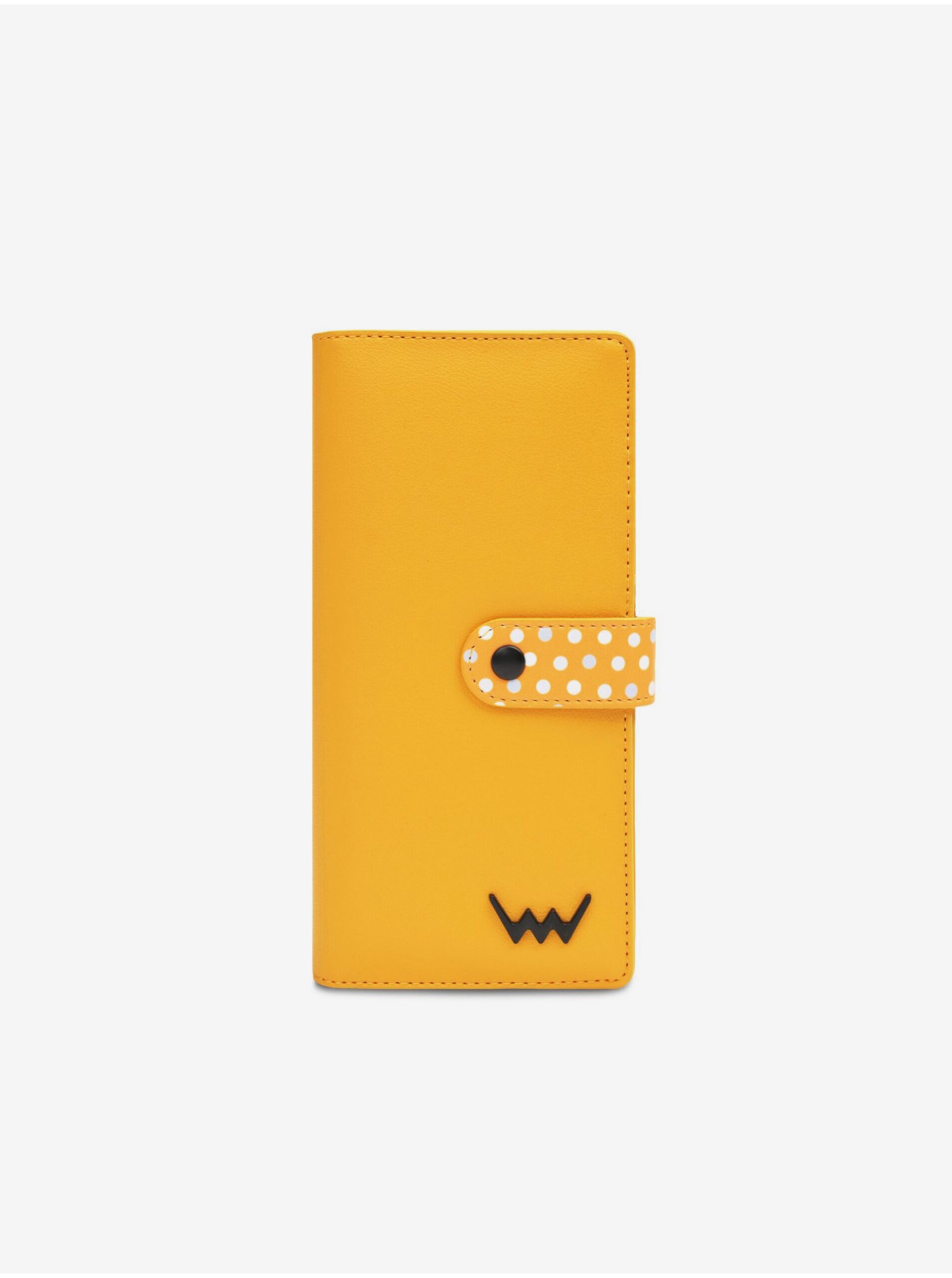 E-shop Žltá dámska peňaženka Vuch Hermione Dot Yellow