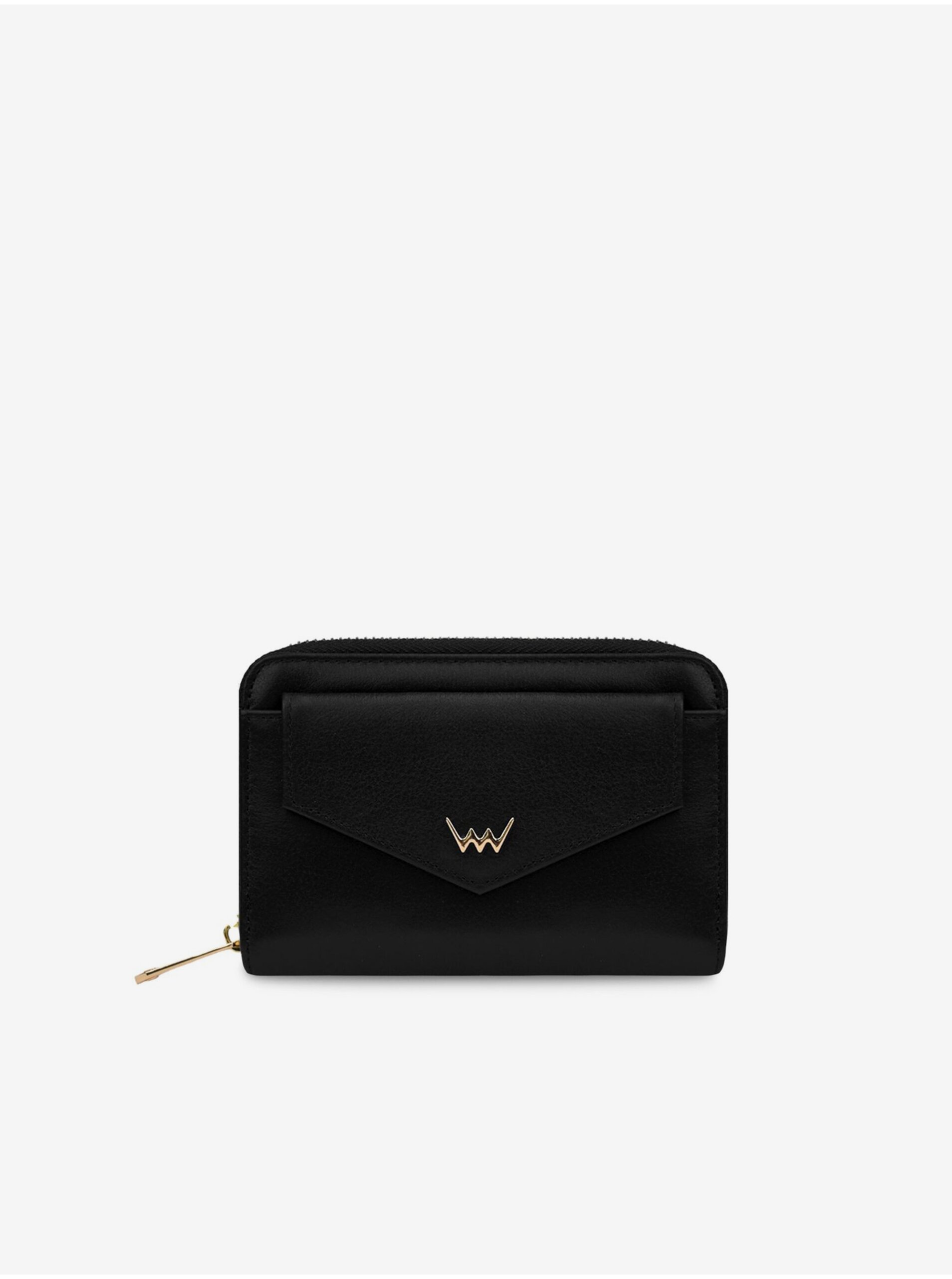 E-shop Černá dámská kožená peněženka Vuch Rubis Black