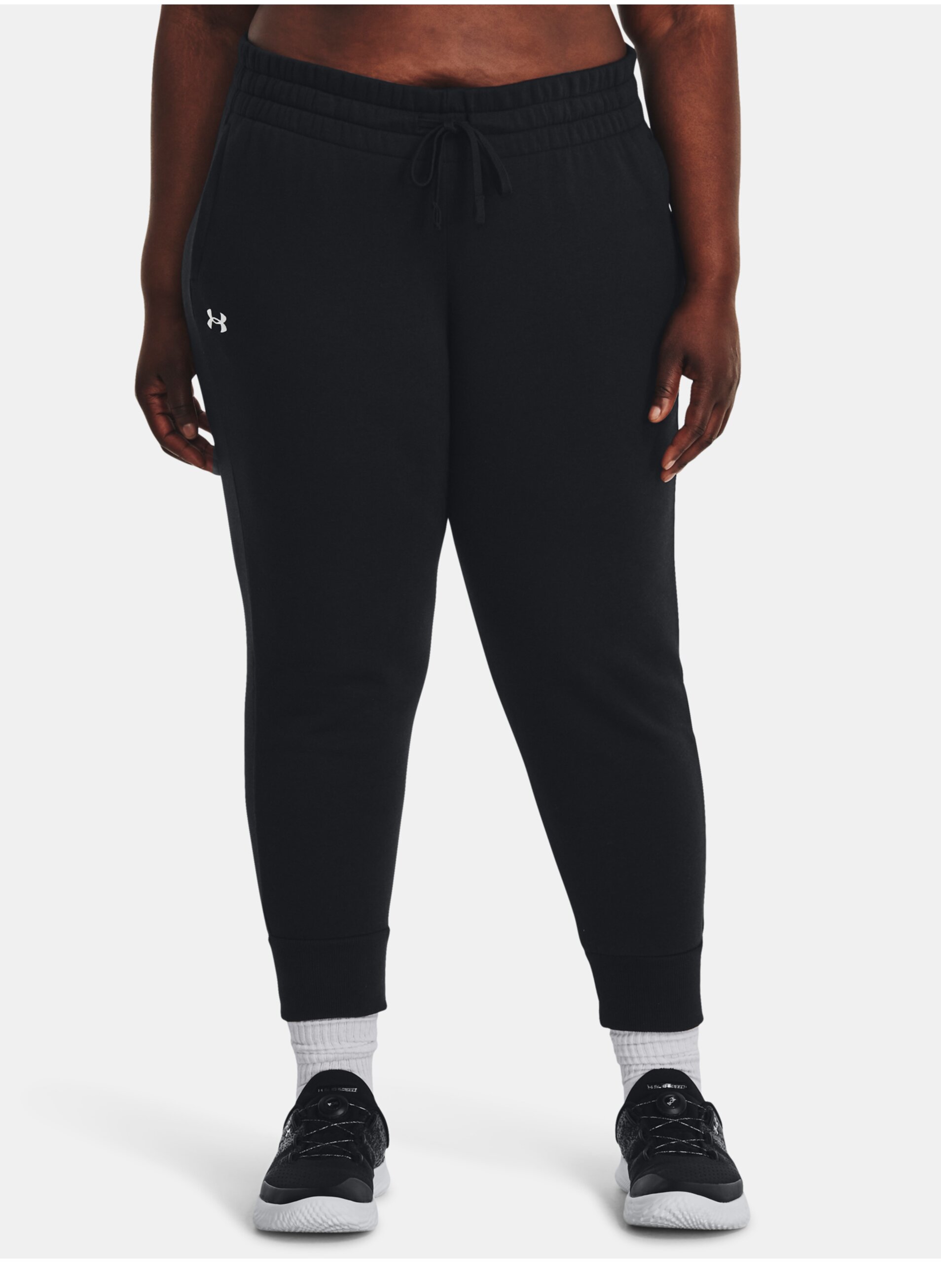 Levně Černé tepláky Under Armour UA Rival Fleece Joggers&