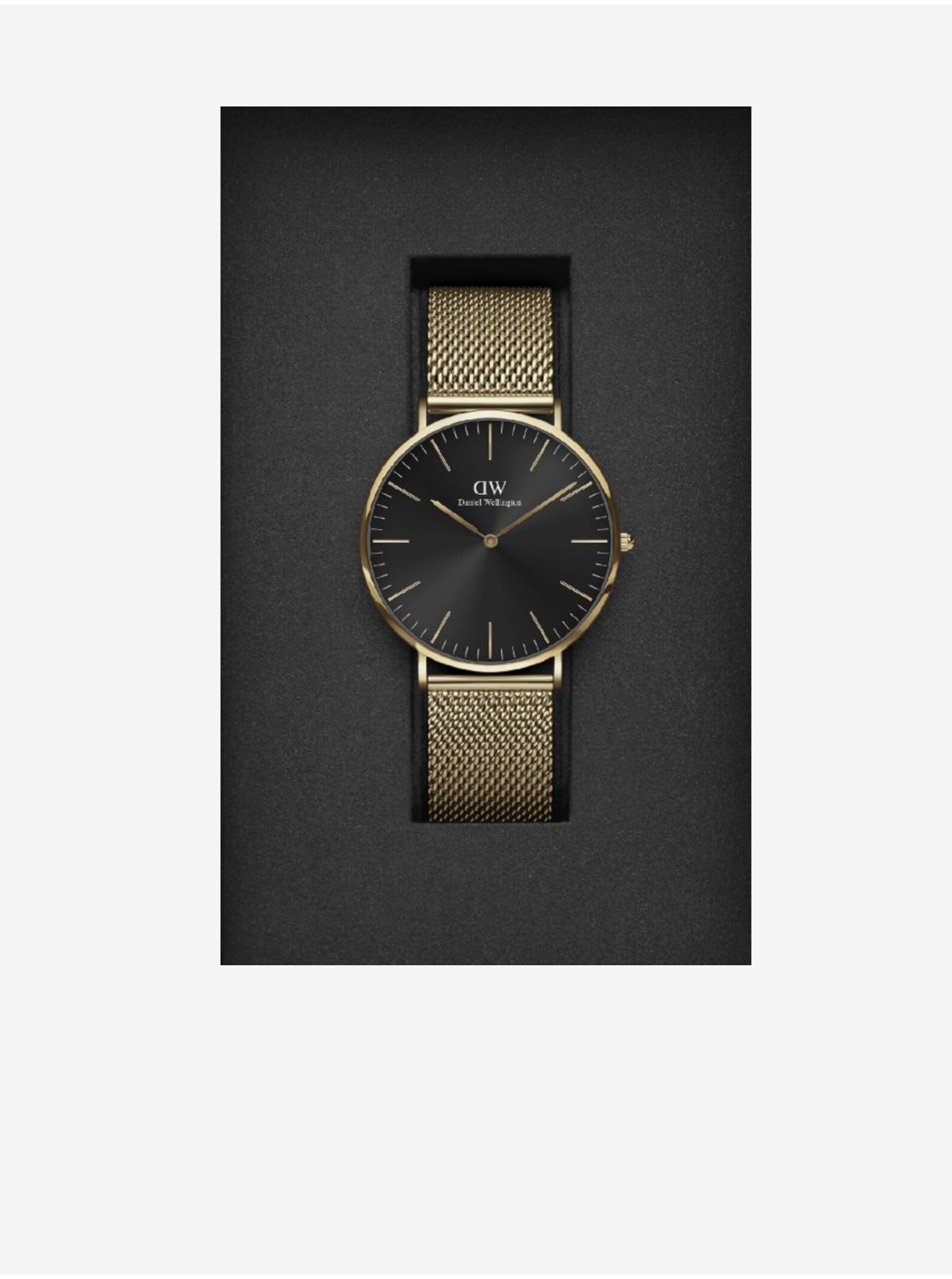 Levně Pánské hodinky ve zlaté barvě Daniel Wellington CLASSIC