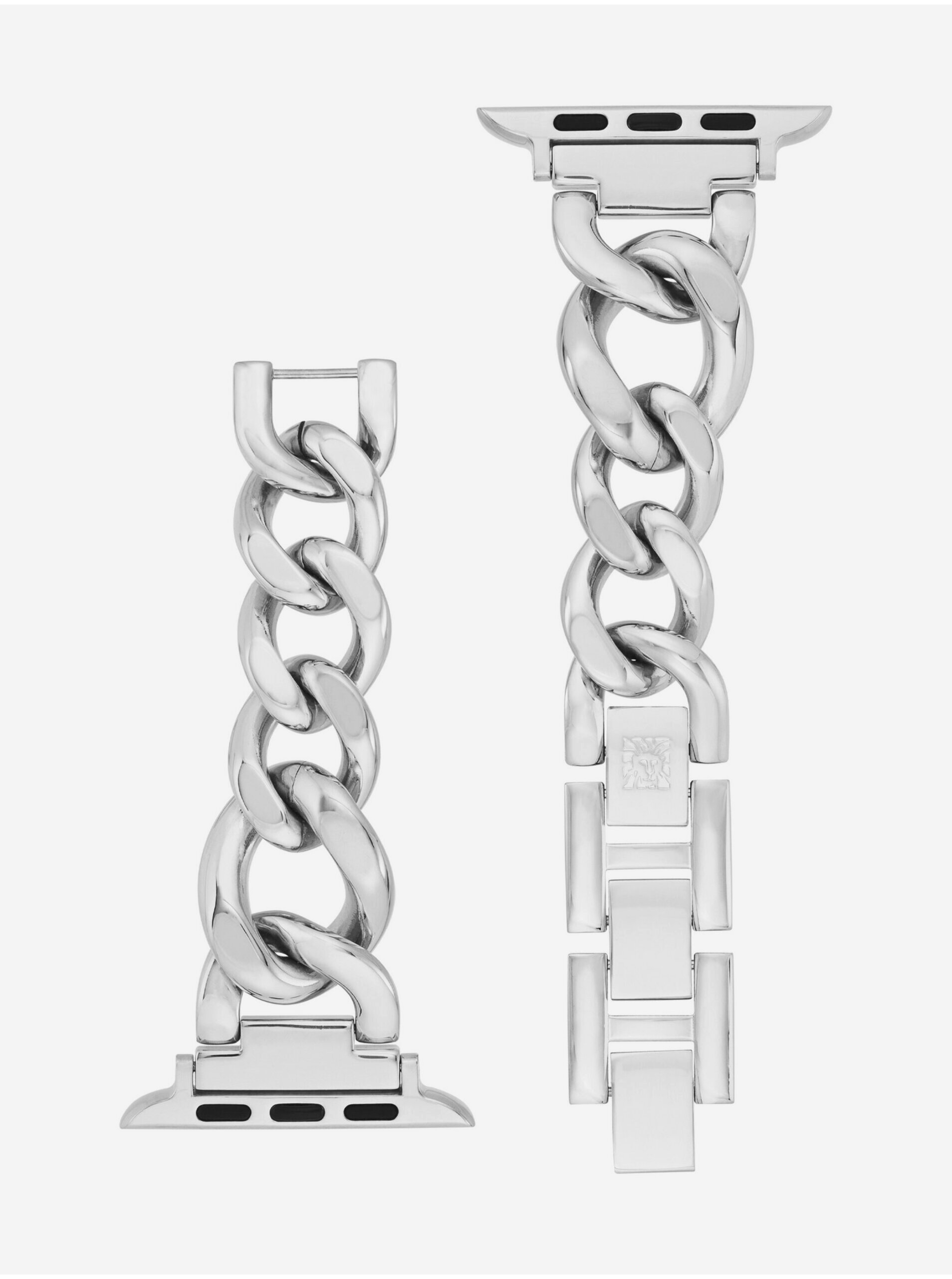 Levně Řemínek pro hodinky Apple Watch ve stříbrné barvě Anne Klein