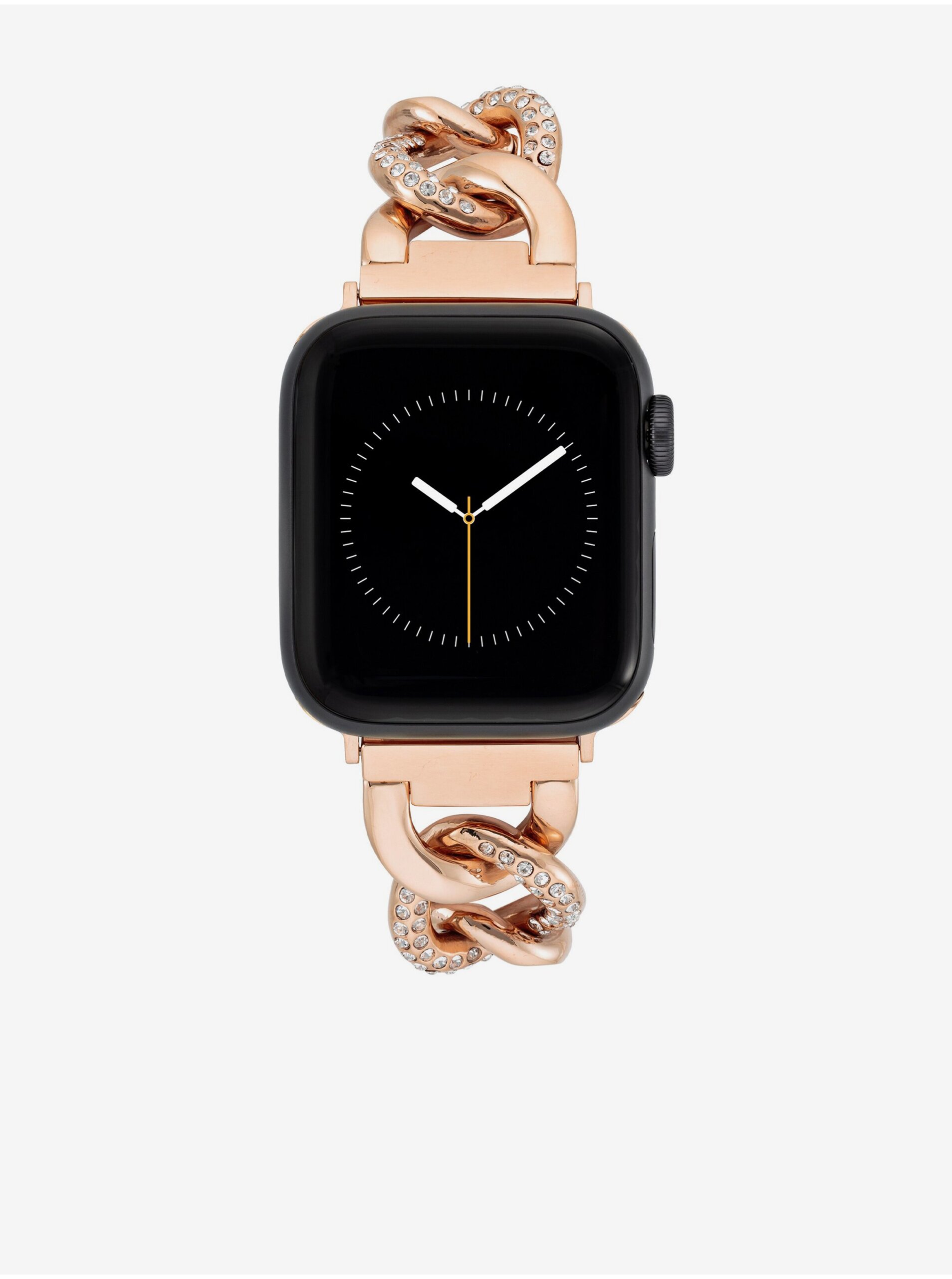 Levně Řemínek pro Apple Watch 38/40/41mm v růžovozlaté barvě Anne Klein