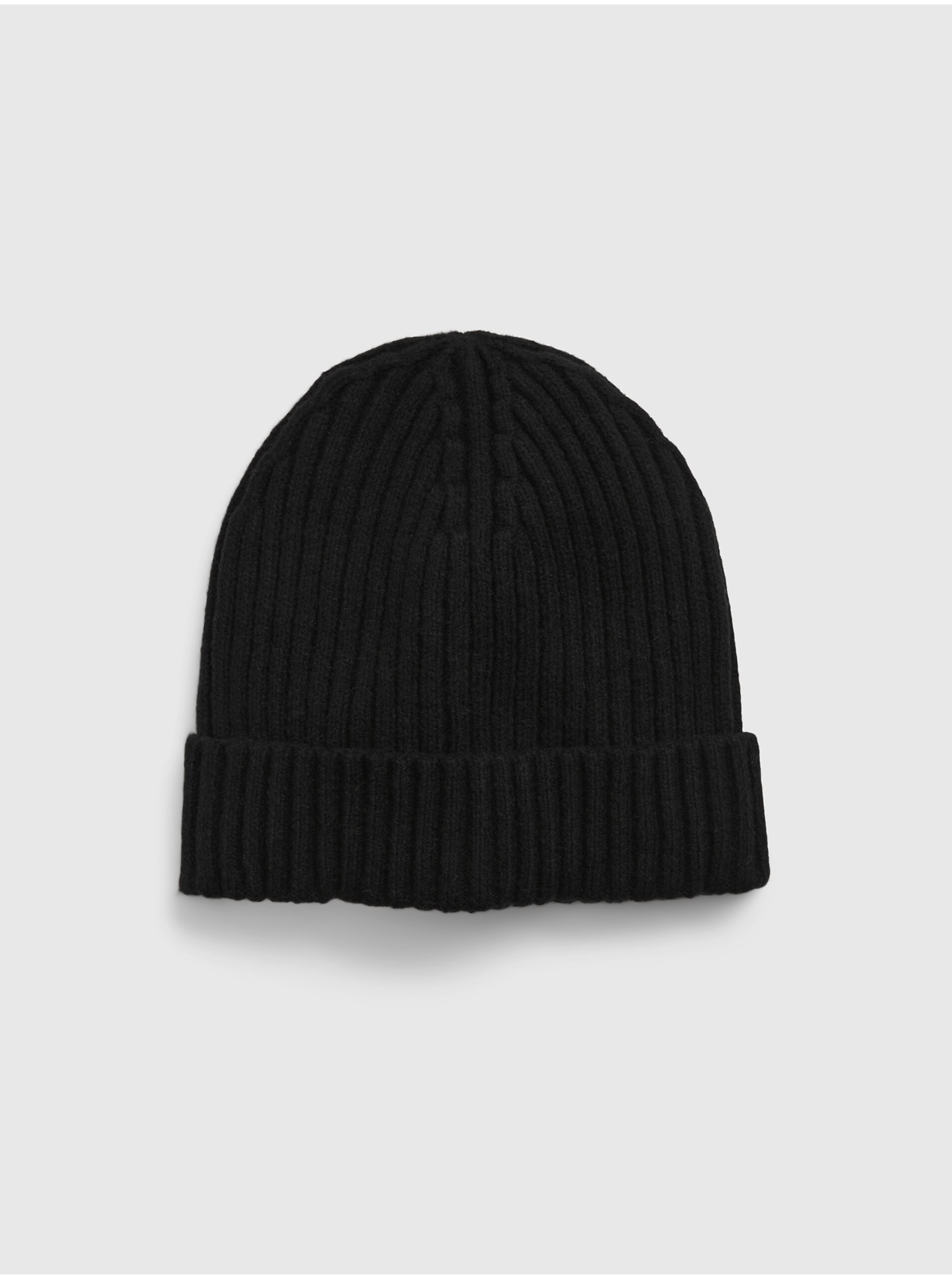 E-shop Čierna dámska zimná čiapka GAP