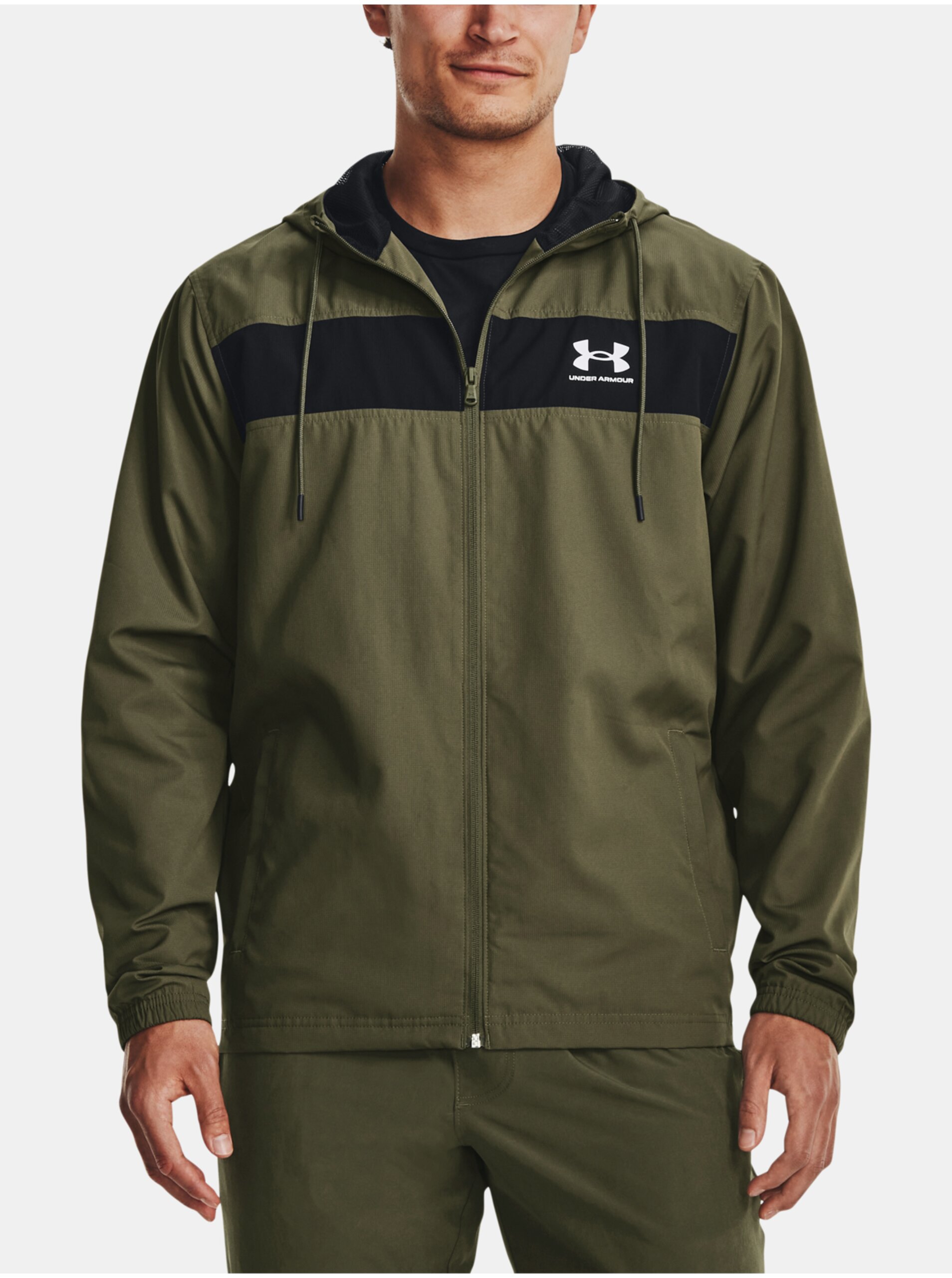 Lacno Kaki bunda Under Armour UA SPORTSTYLE WINDBREAKER