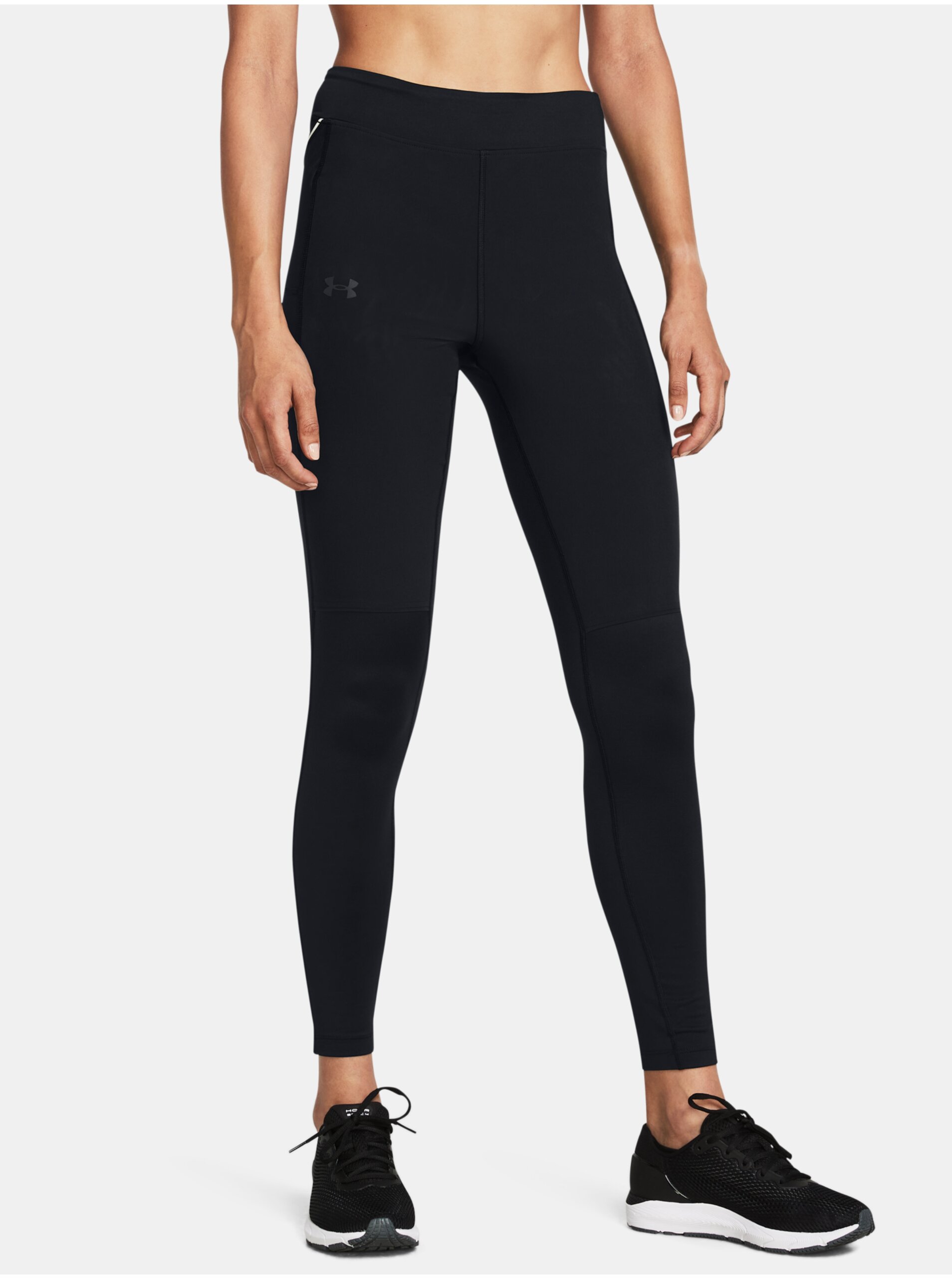 Lacno Čierne športové legíny Under Armour Launch Elite Tight