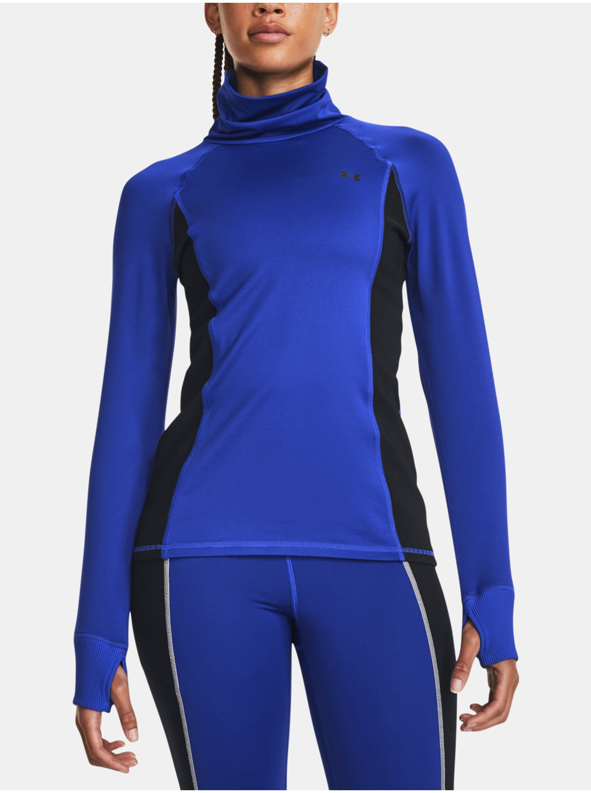 Levně Modré sportovní tričko Under Armour UA Train CW Funnel Neck