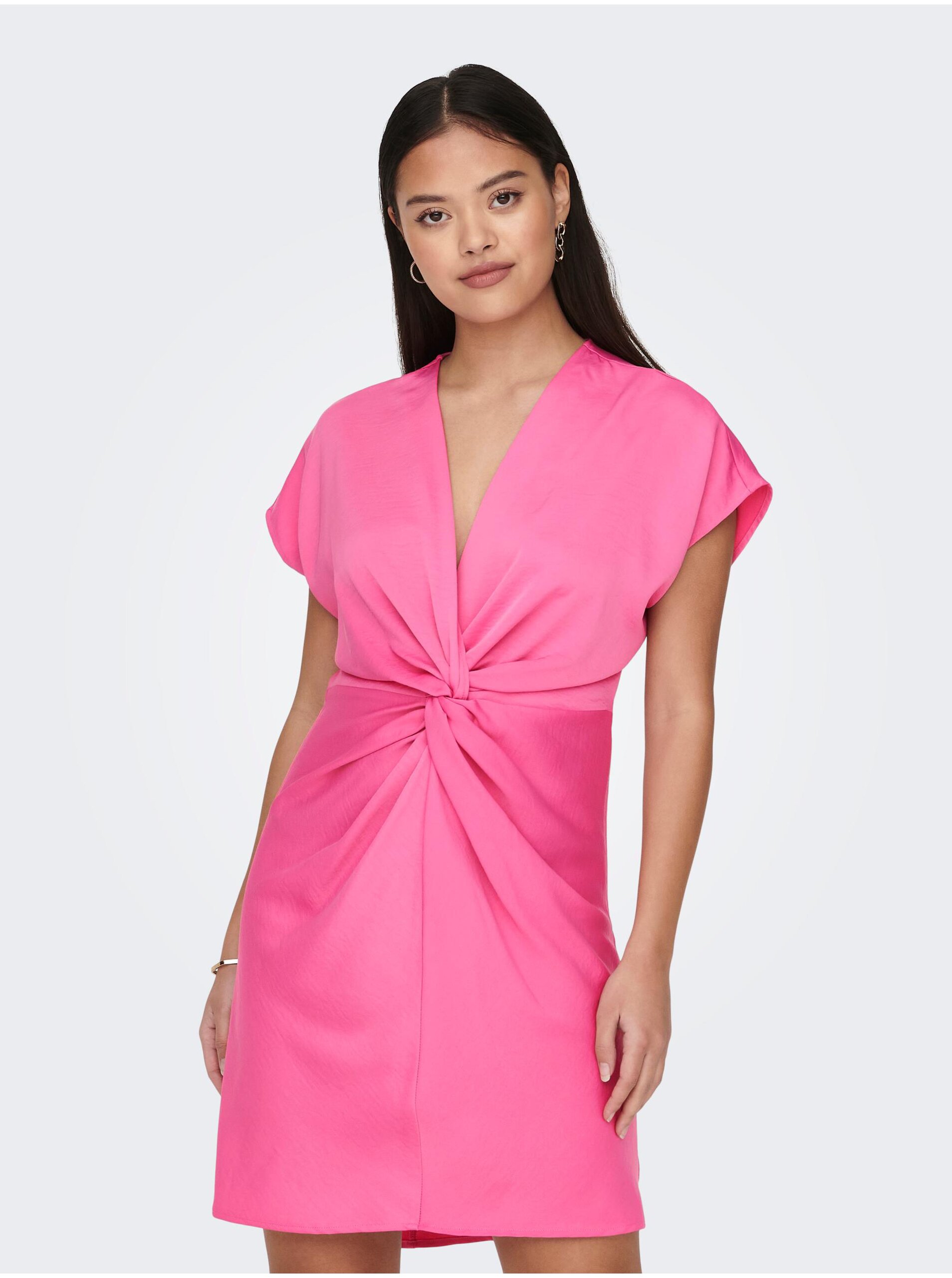 E-shop Růžové dámské šaty JDY Urba