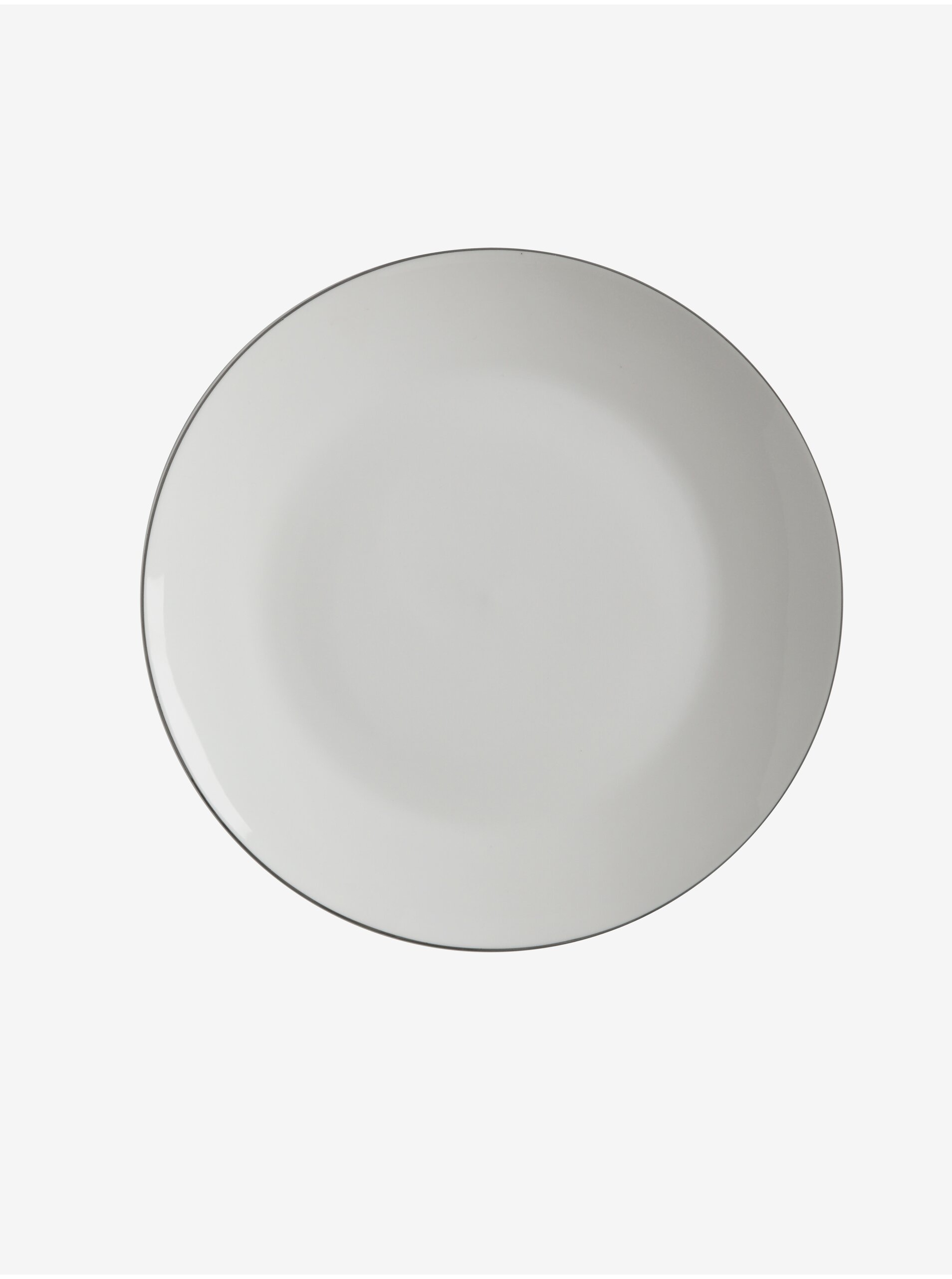 Levně Bílý porcelánový mělký talíř Edge 27,5cm Maxwell & Williams