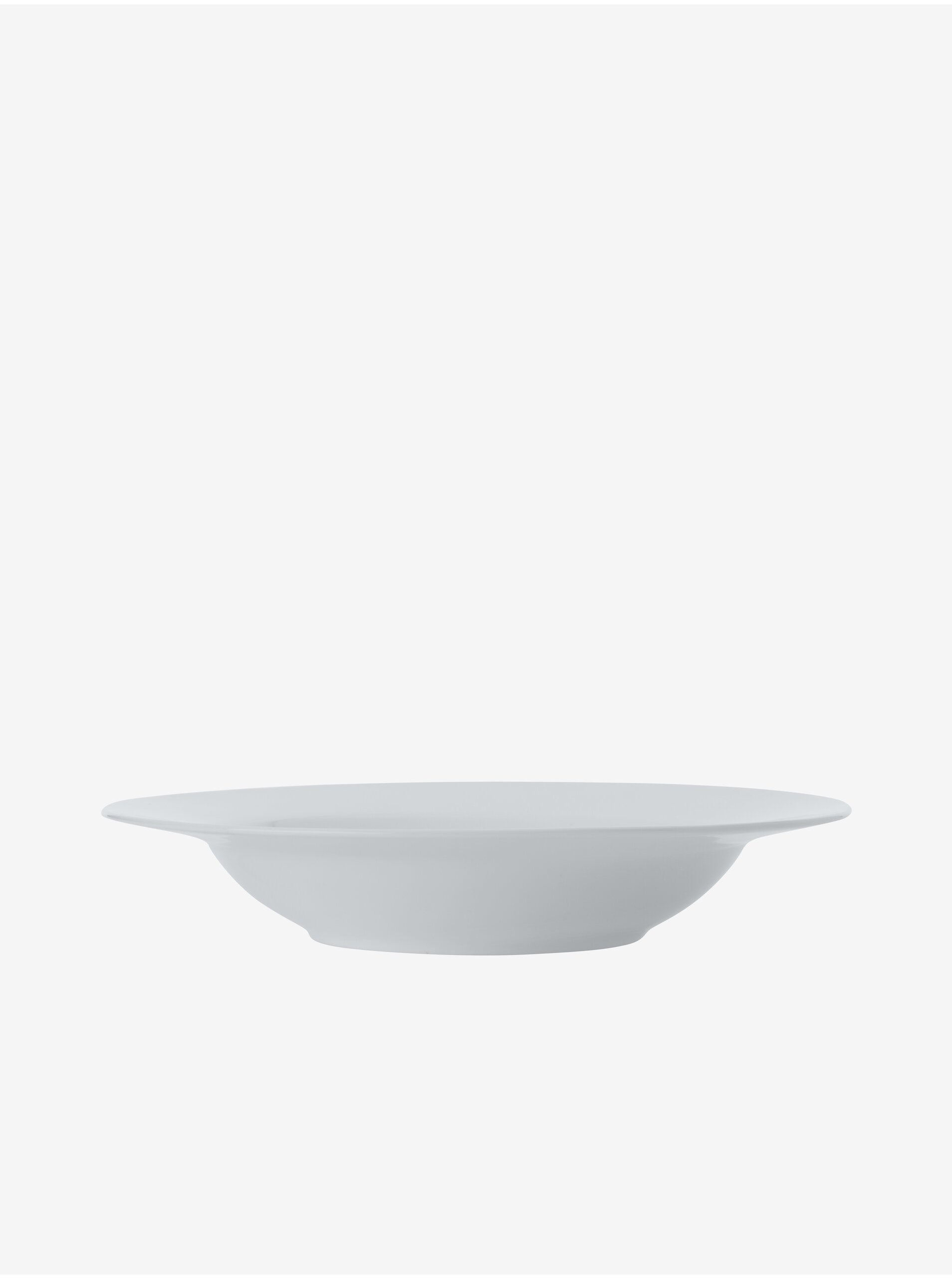 Levně Bílý hluboký talíř z kostního porcelánu Cashmere 23cm Maxwell & Williams