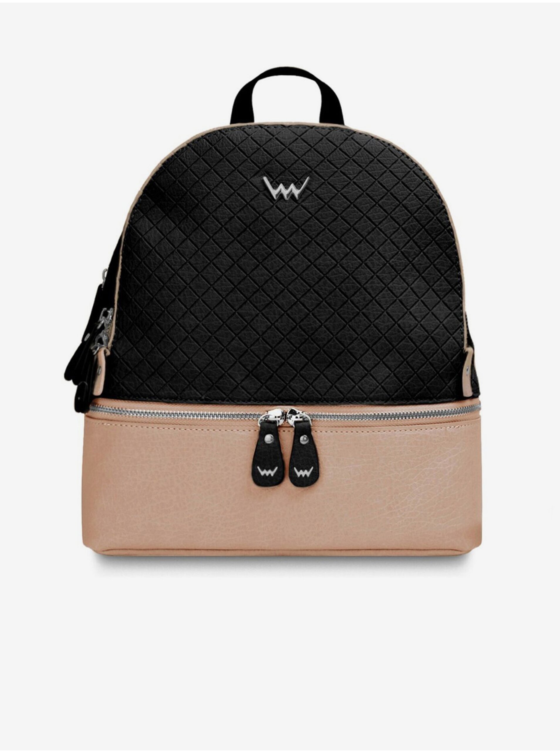 E-shop Černo-hnědý dámský batoh VUCH Brody