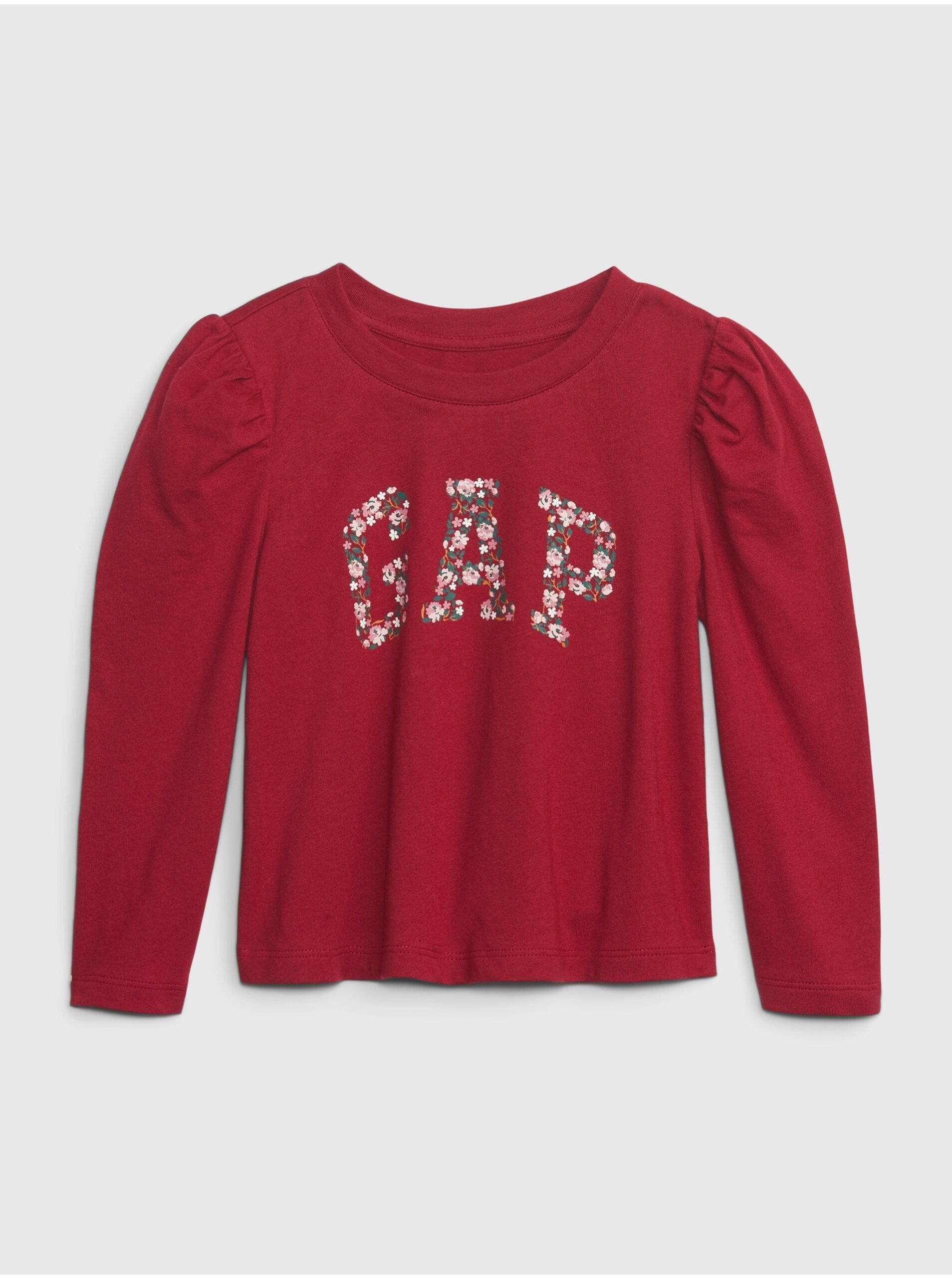 Lacno Červené holčičí tričko s logem GAP