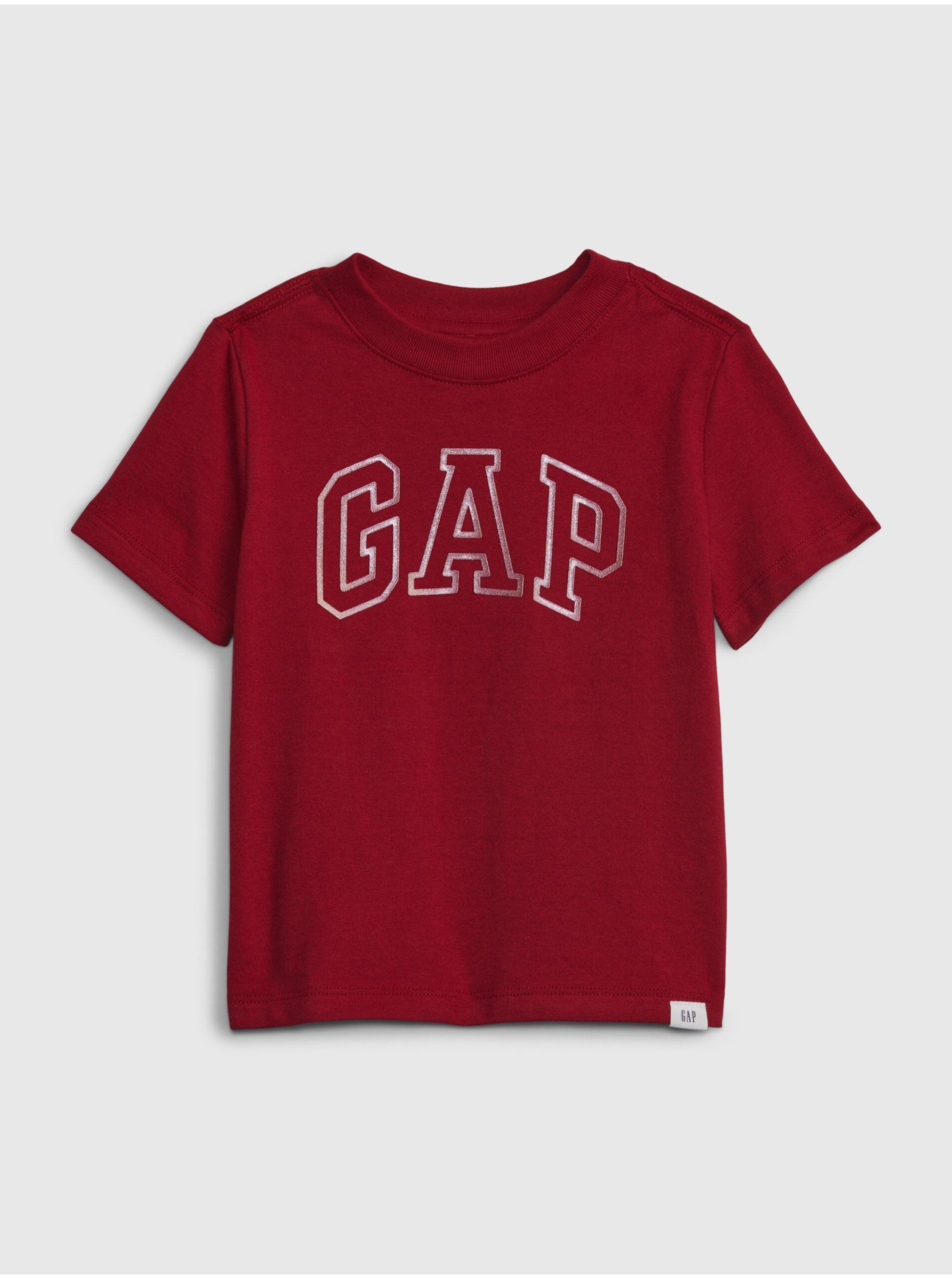 Lacno Červené detské tričko s logom GAP