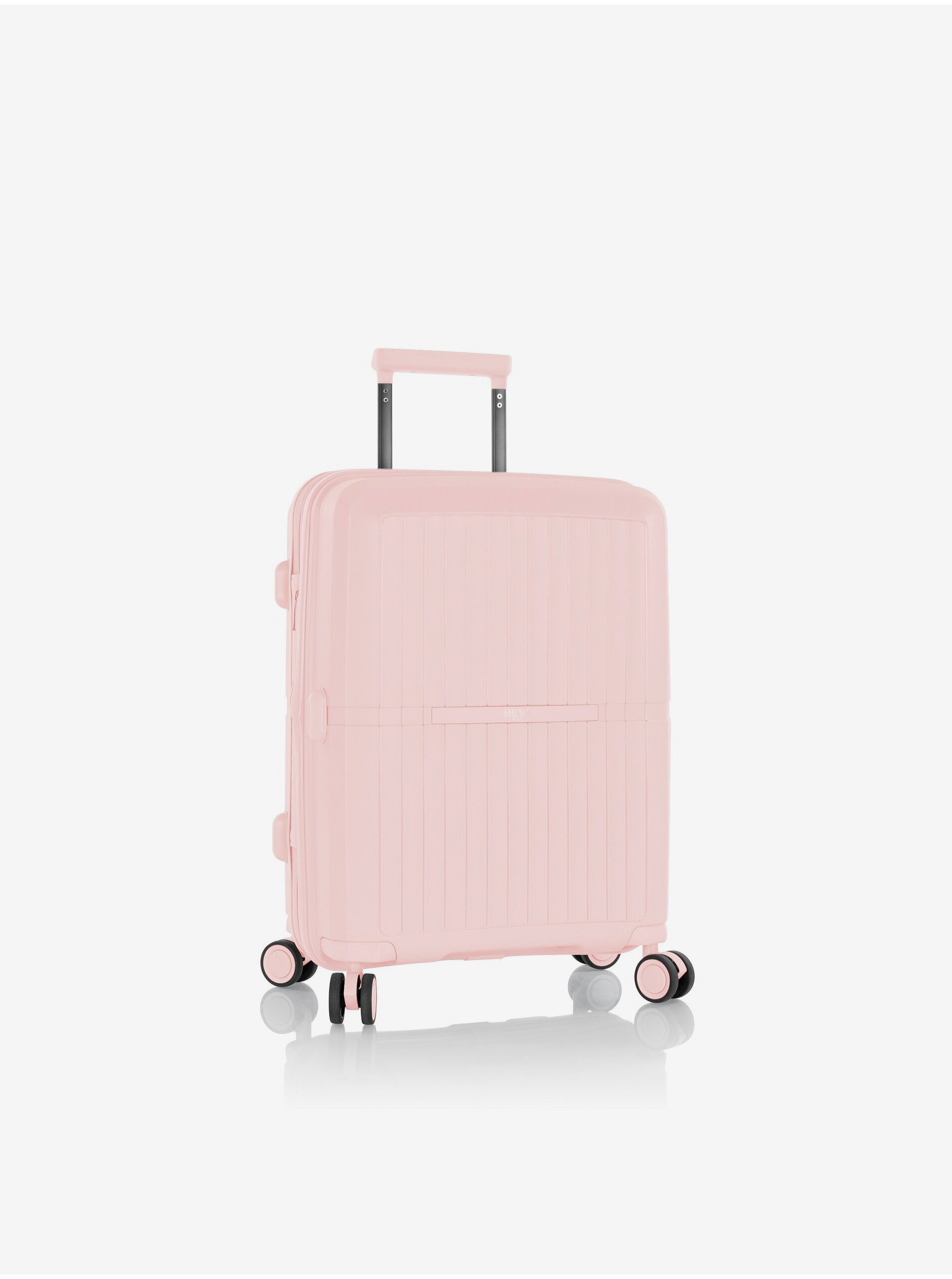Levně Růžový dámský cestovní kufr Heys Airlite S Blush