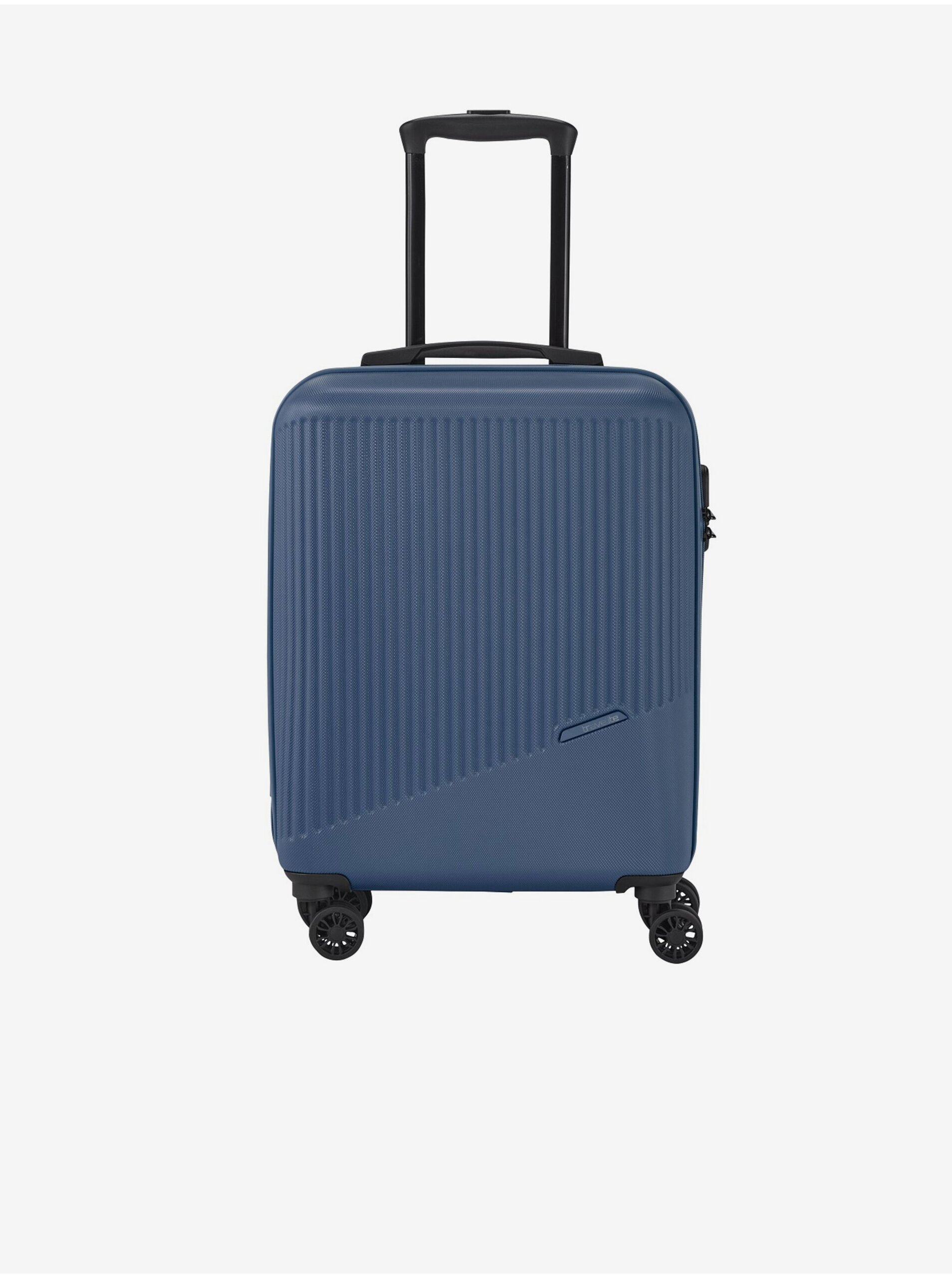 Levně Modrý cestovní kufr Travelite Bali S Blue