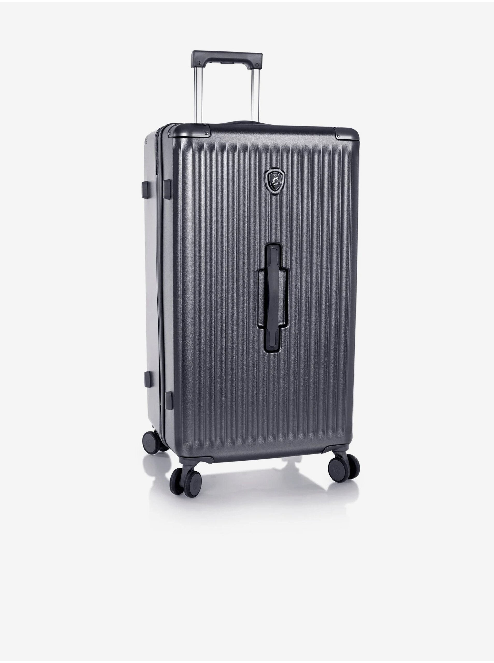 E-shop Tmavě šedý cestovní kufr Heys Luxe L Trunk Gunmetal