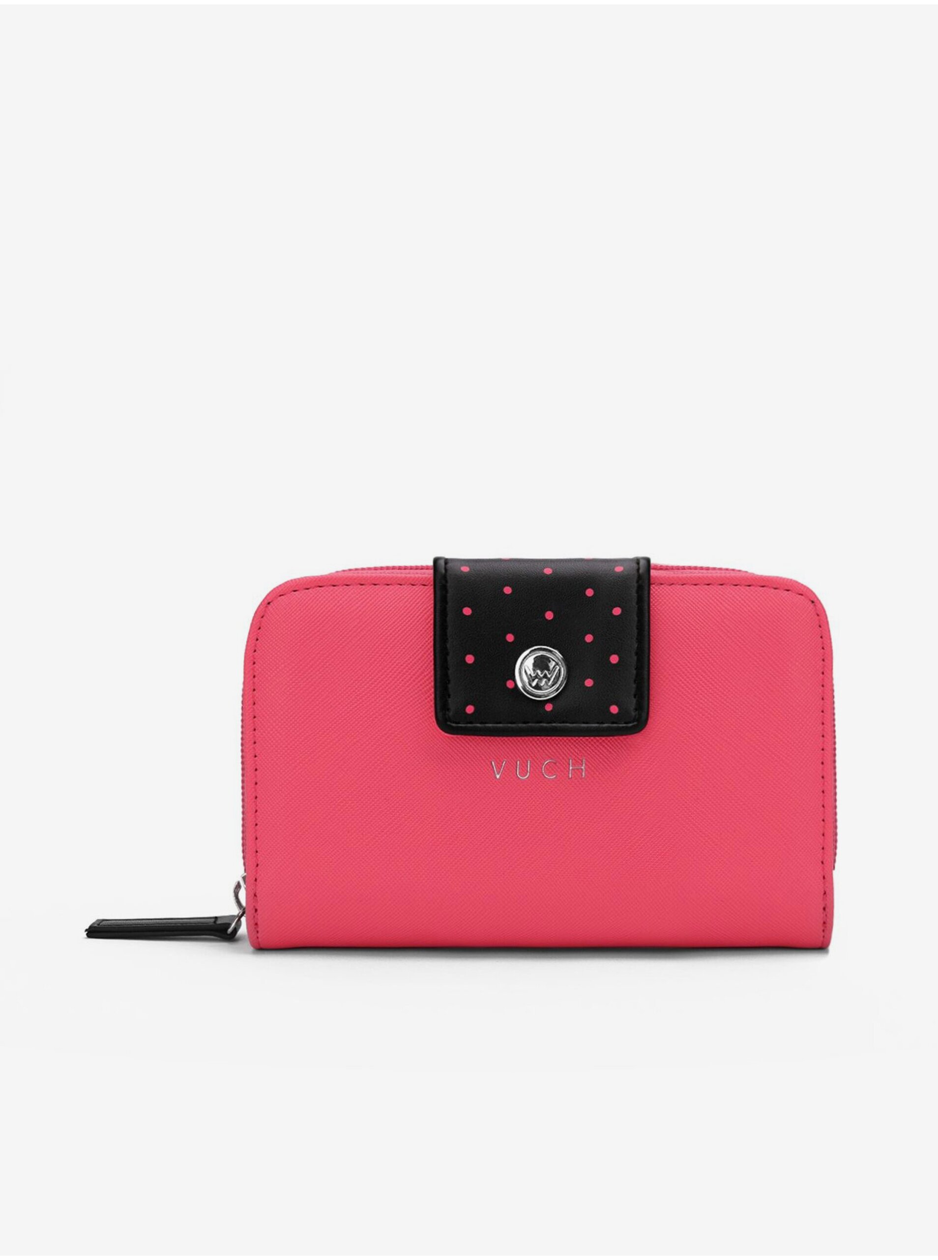 E-shop Tmavě růžová dámská peněženka VUCH Leora