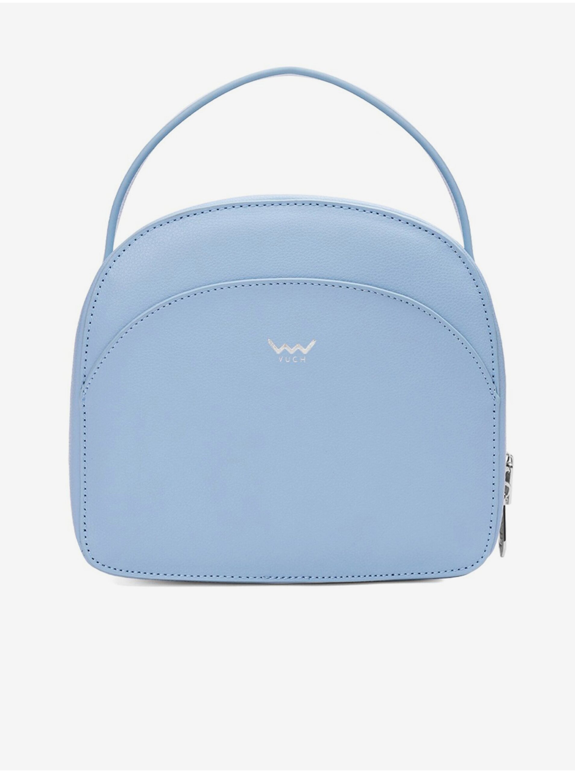 E-shop Světle modrá dámská kožená kabelka/batoh VUCH Lori