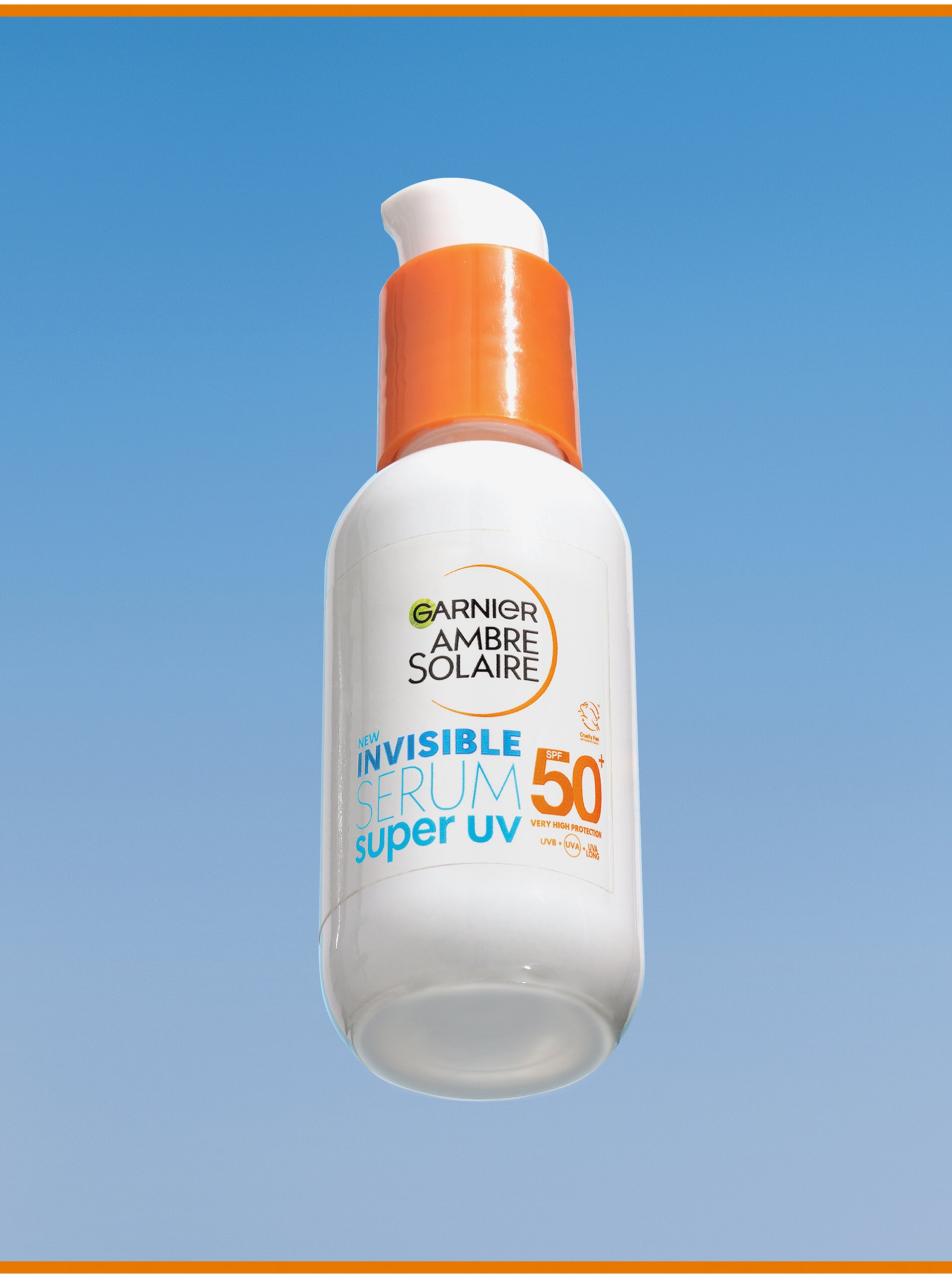 Levně Lehké pleťové sérum s vysokou UV ochranou Garnier Ambre Solaire Super SPF 50+ (30 ml)