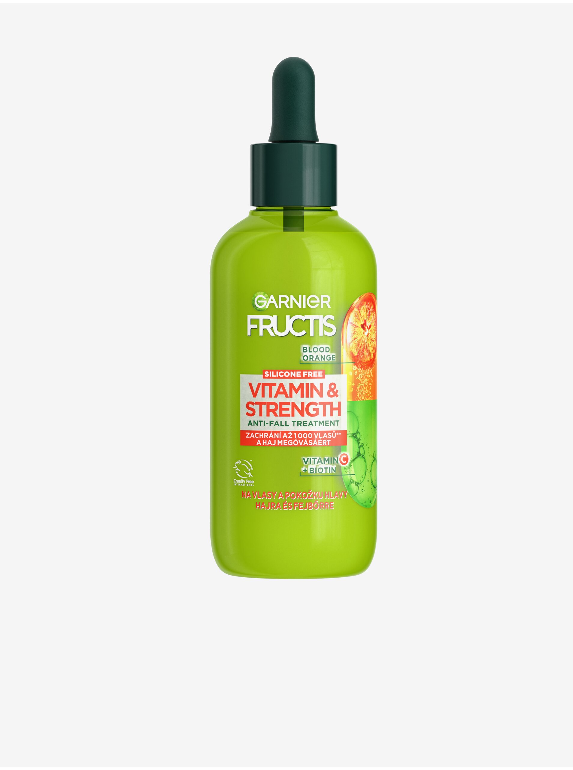 Levně Posilující sérum na vlasy Garnier Fructis Vitamin & Strength (125 ml)