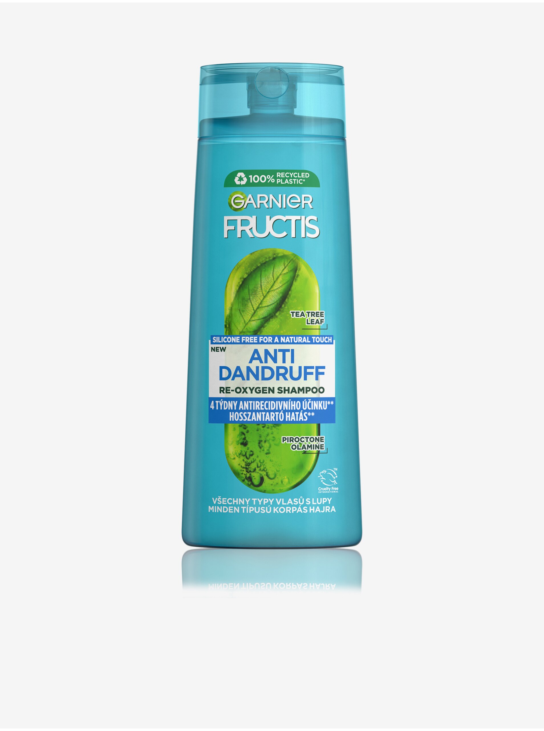 Levně Šampon proti lupům pro všechny typy vlasů Garnier Fructis Antidandruff (250 ml)