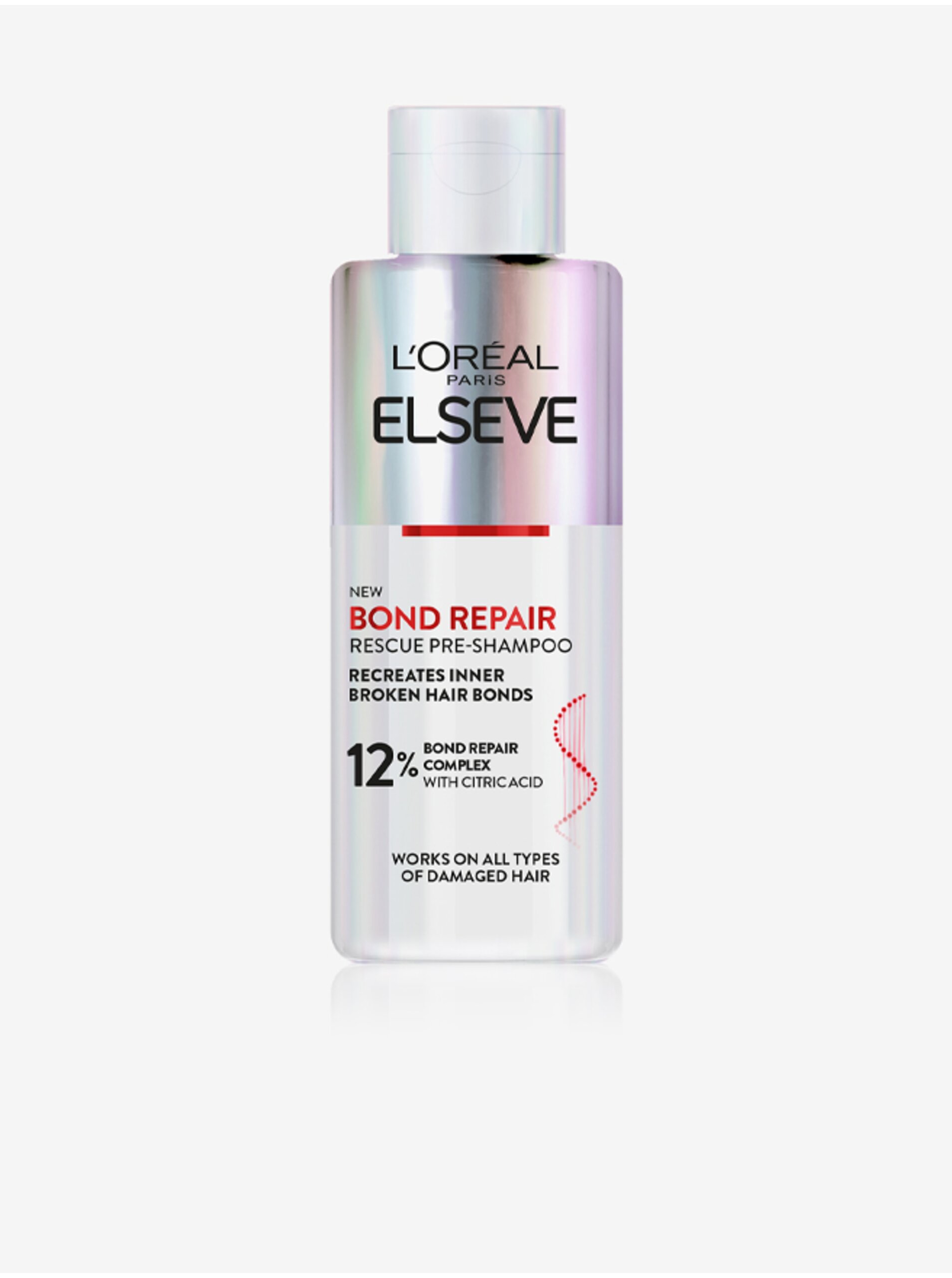 Levně Regenerační před-šamponová péče s kyselinou citronovou L'Oréal Paris Elseve Bond Repair (200 ml)