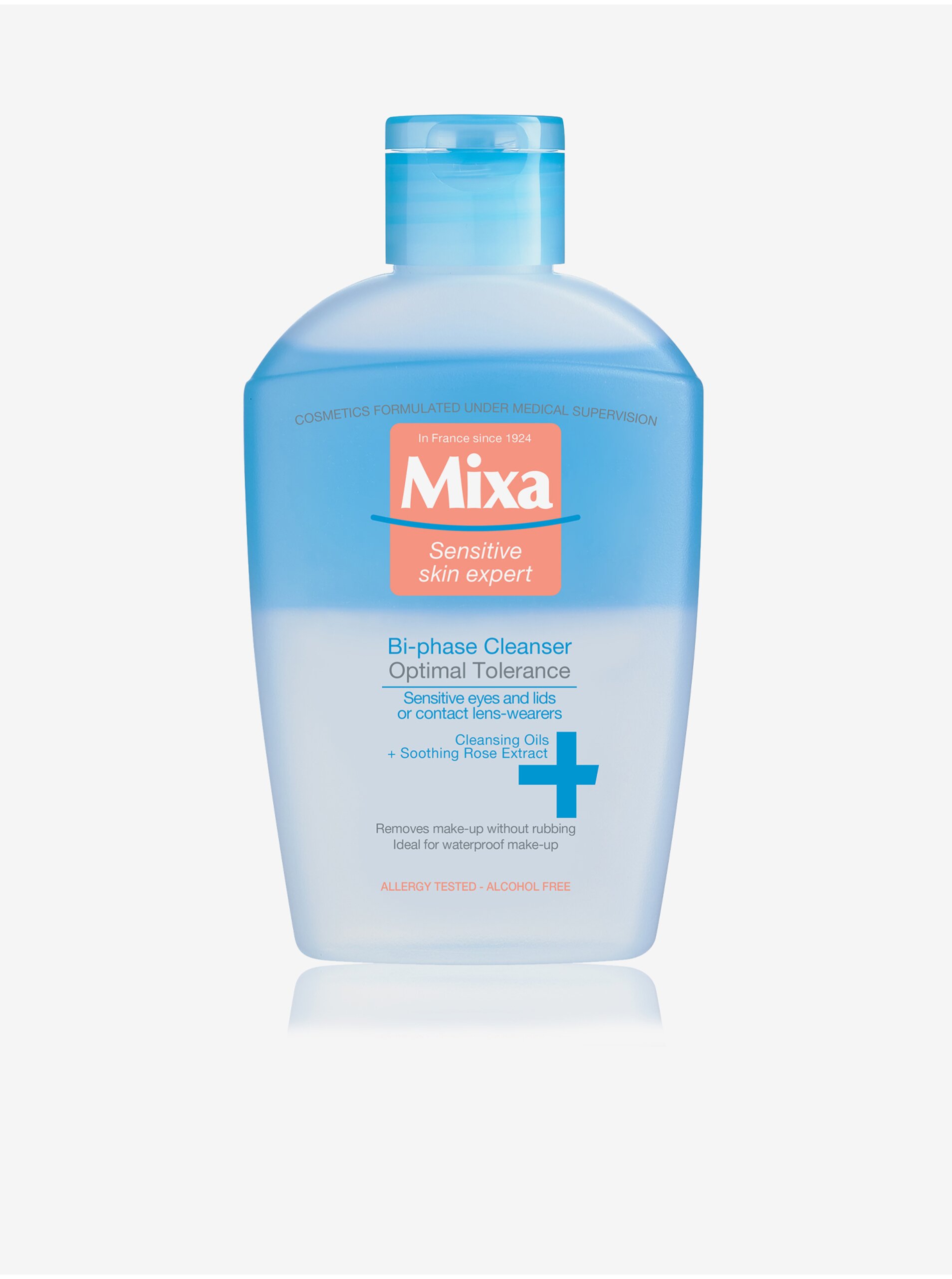 Levně Dvoufázový odličovač očí Mixa Optimal Tolerance (125 ml)