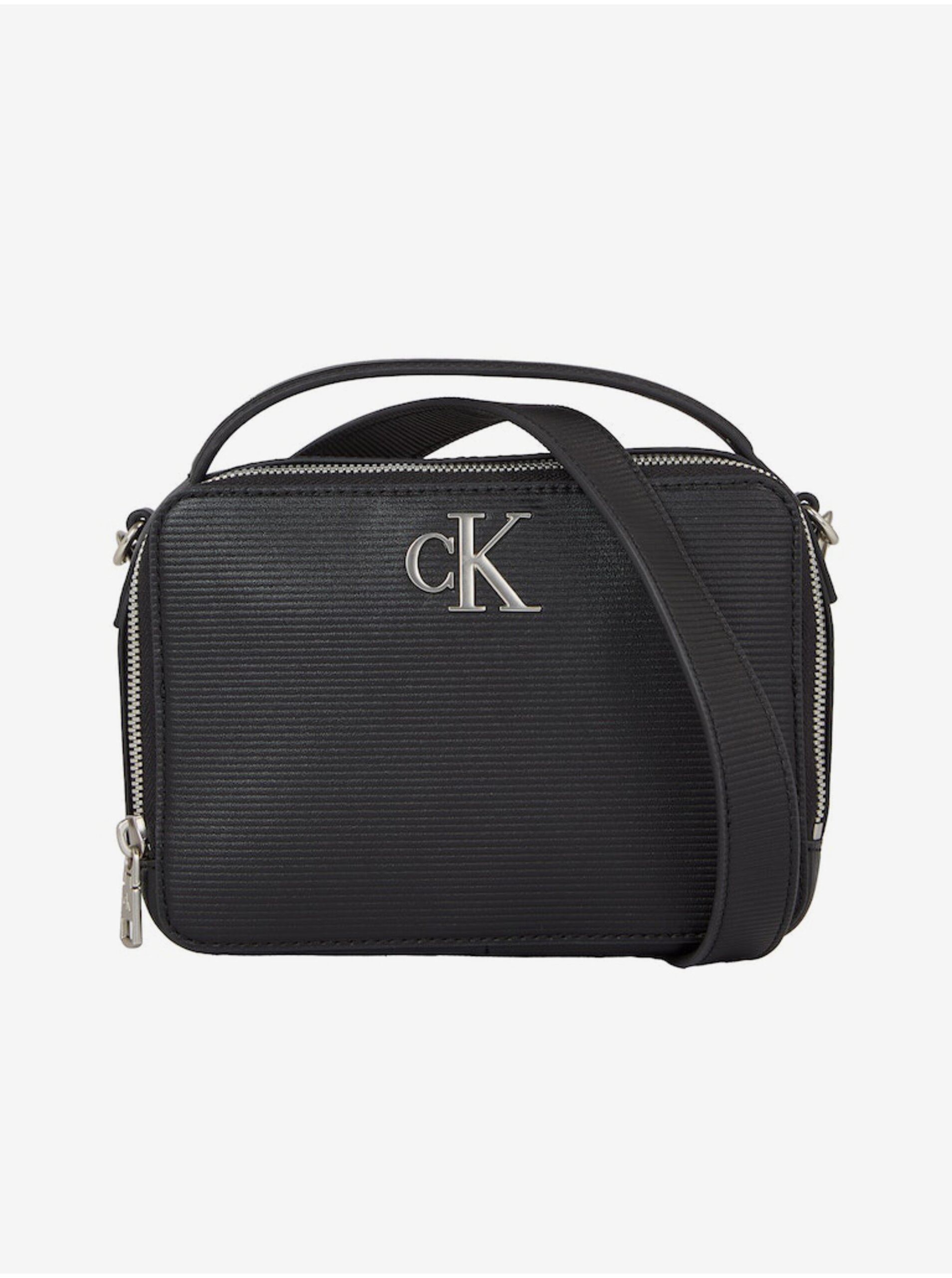E-shop Černá dámská crossbody kabelka Calvin Klein Jeans Bag18 T