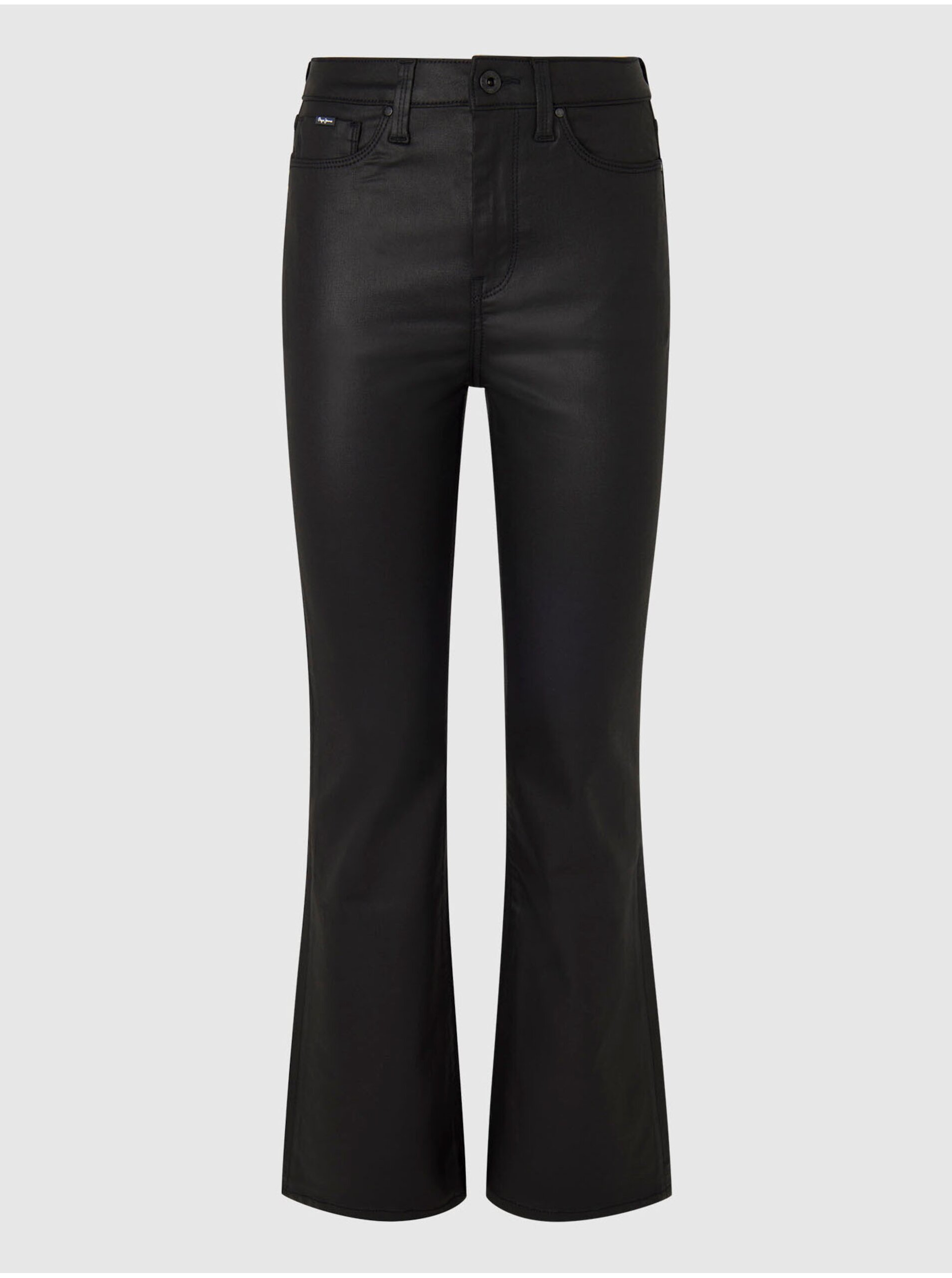 E-shop Černé dámské flared fit kalhoty Pepe Jeans