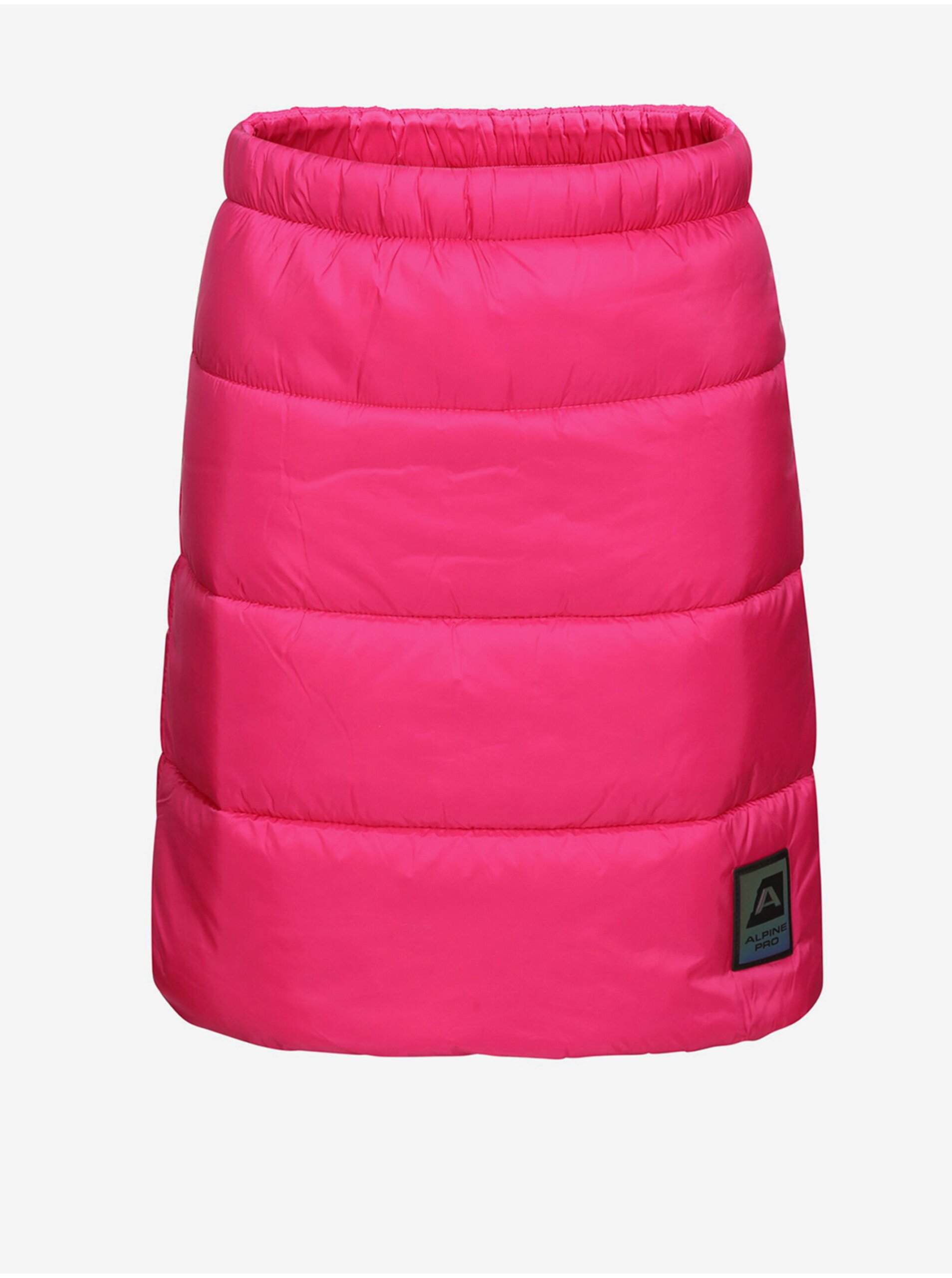 E-shop Tmavo ružová dievčenská prešívaná sukňa ALPINE PRE Lorfo