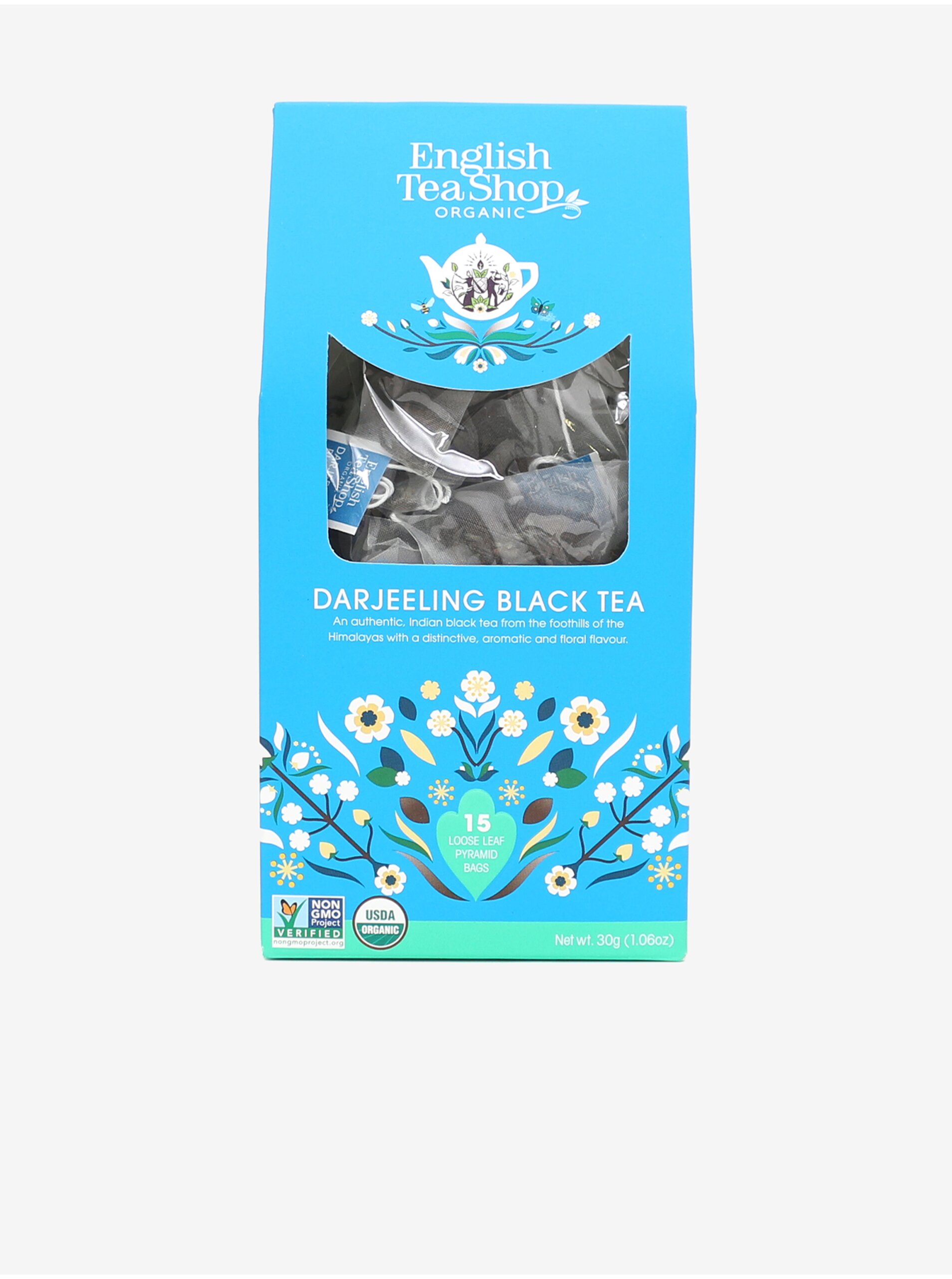 Lacno Čierny čaj v bio kvalite English Tea Shop Darjeeling (15ks)