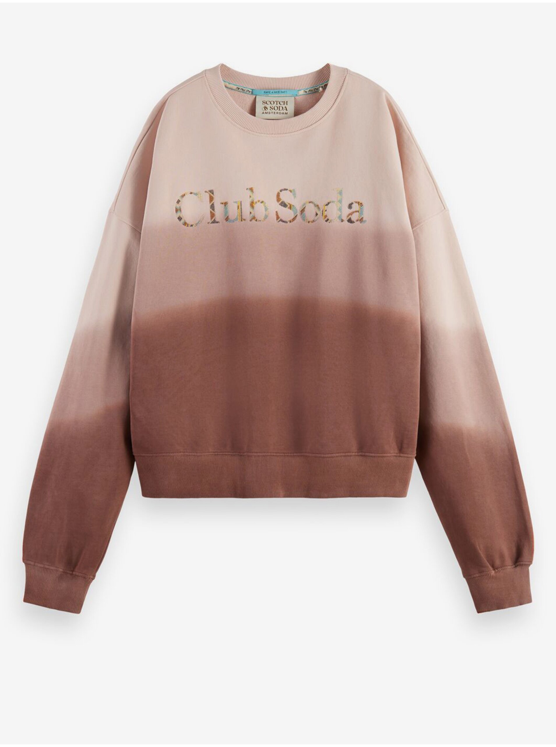 Lacno Béžová dámska mikina Scotch & Soda