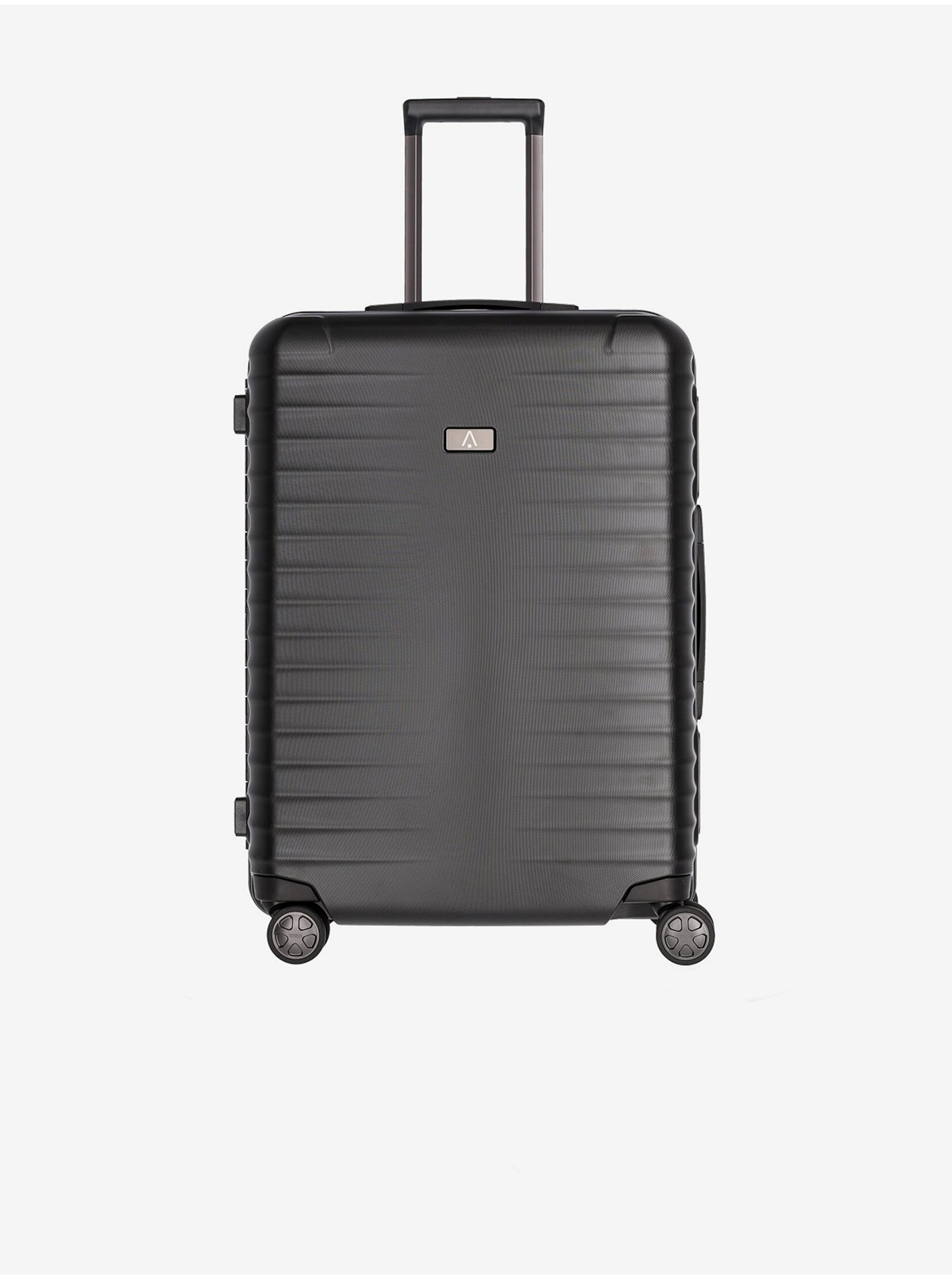 E-shop Černý cestovní kufr Titan Litron Frame M Black