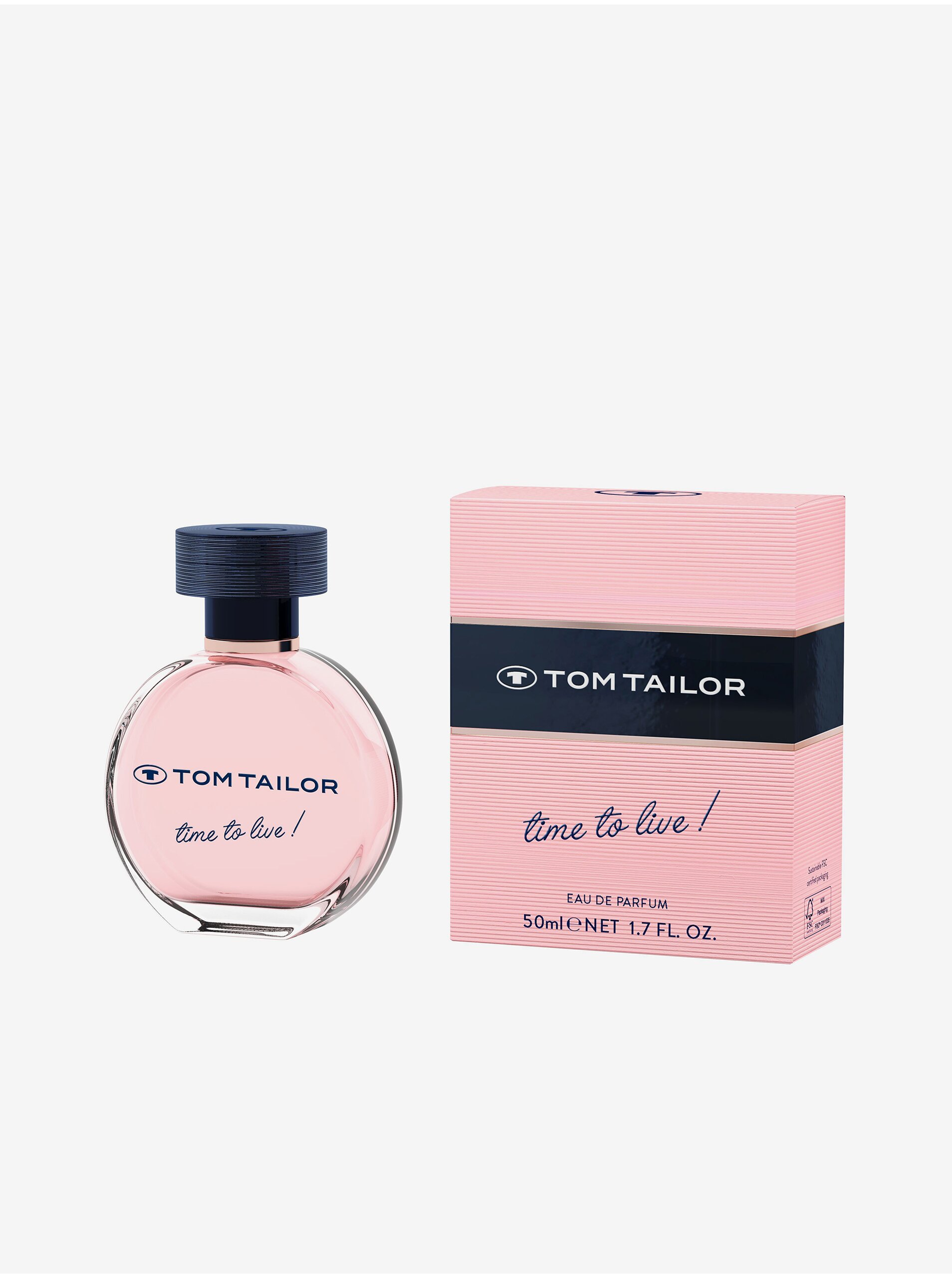 Levně Dámská parfémovaná voda Tom Tailor Time to live! EdP 50ml