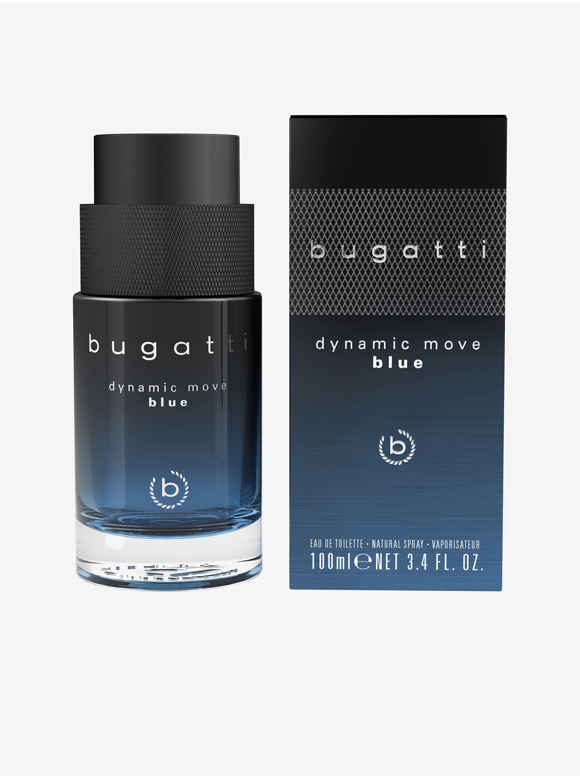 Levně Pánská toaletní voda Bugatti Dynamic Move Blue EdT 100ml