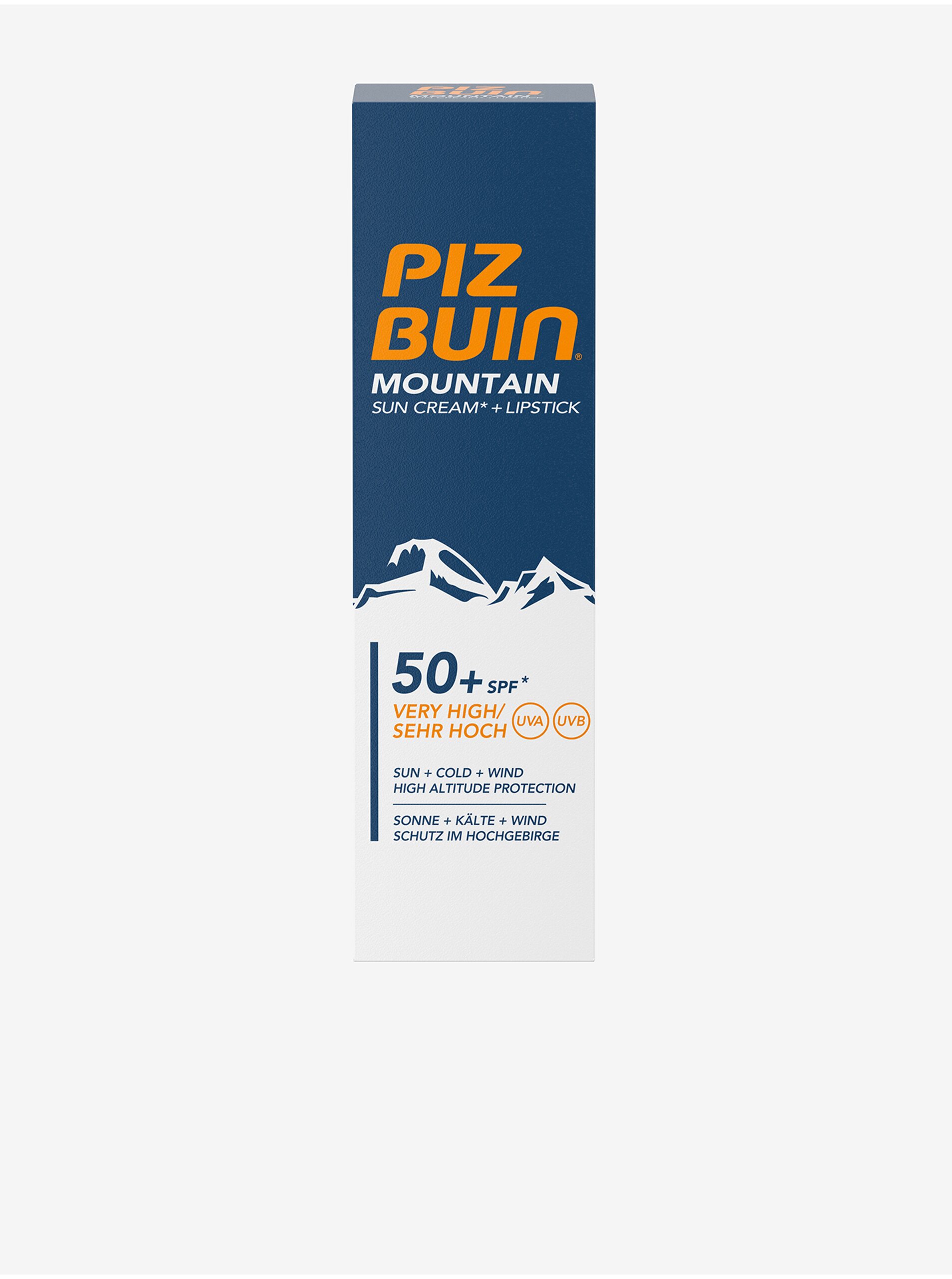 Levně Hydratující krém a balzám na rty SPF50+ Piz Buin Mountain Combis 20ml