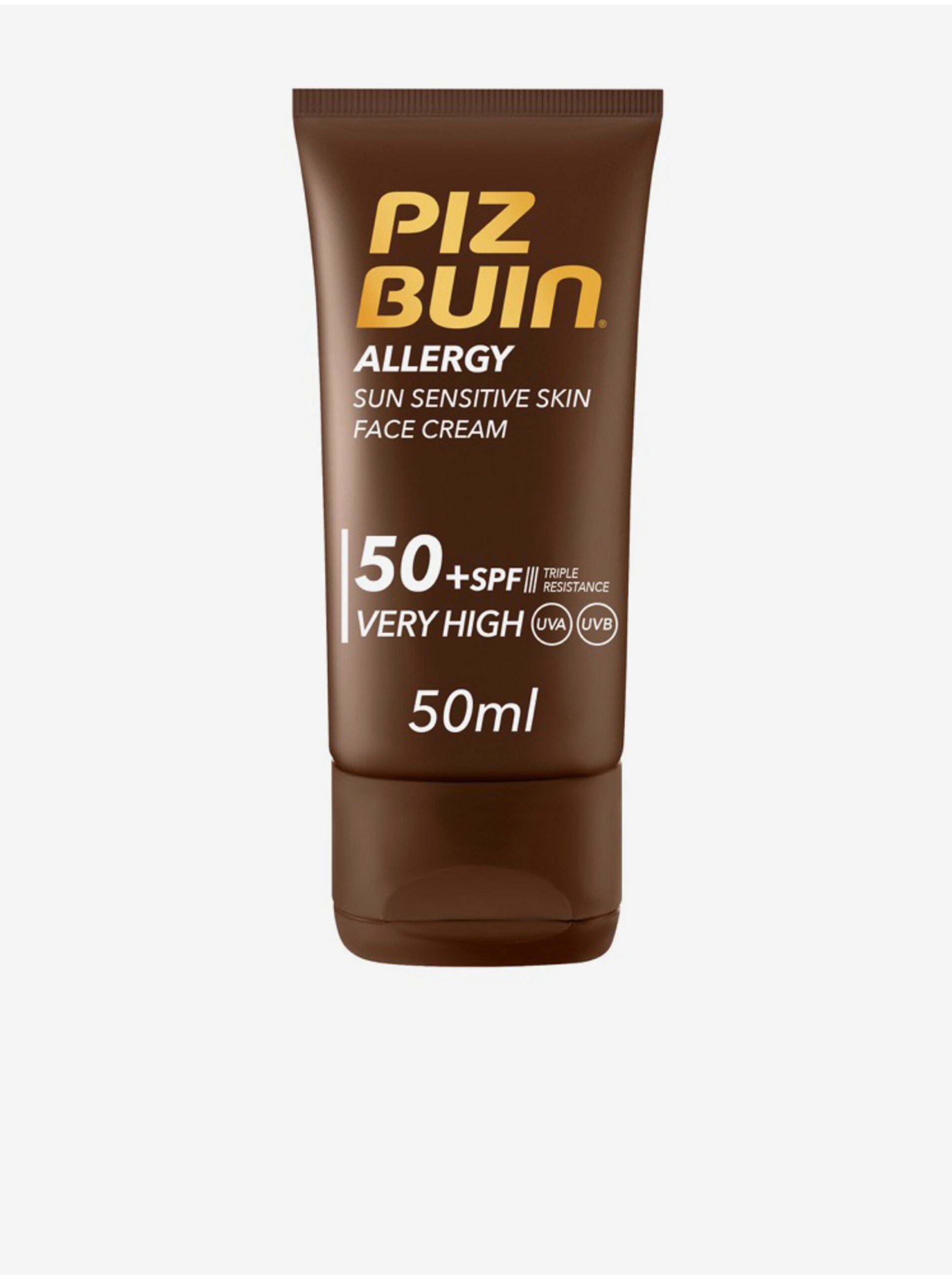 Levně Pleťový krém na opalování SPF50+ Piz Buin Allergy 50ml