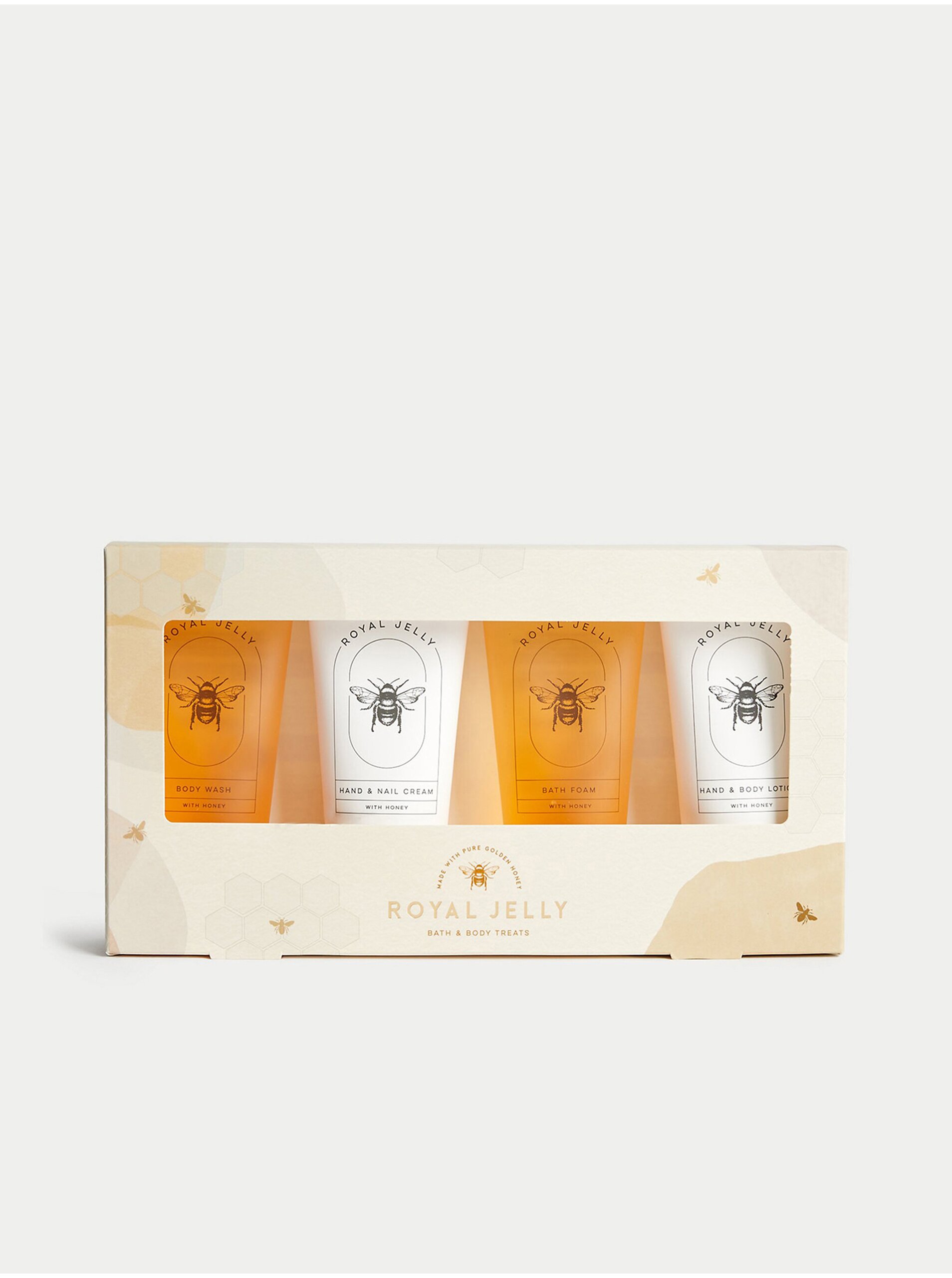 Levně Sada čtyř výrobků do koupele a na tělo Marks & Spencer Royal Jelly (4× 100 ml)