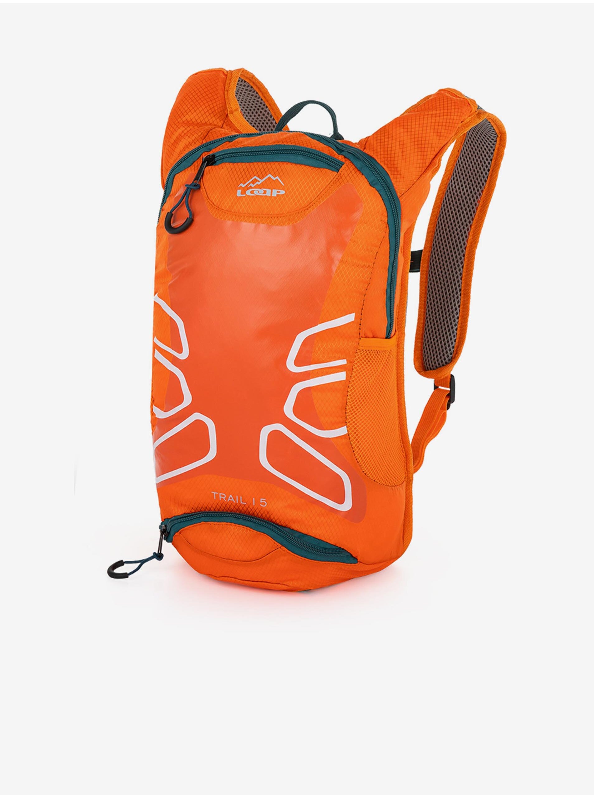Levně Oranžový cyklistický batoh 15 l LOAP Trail 15