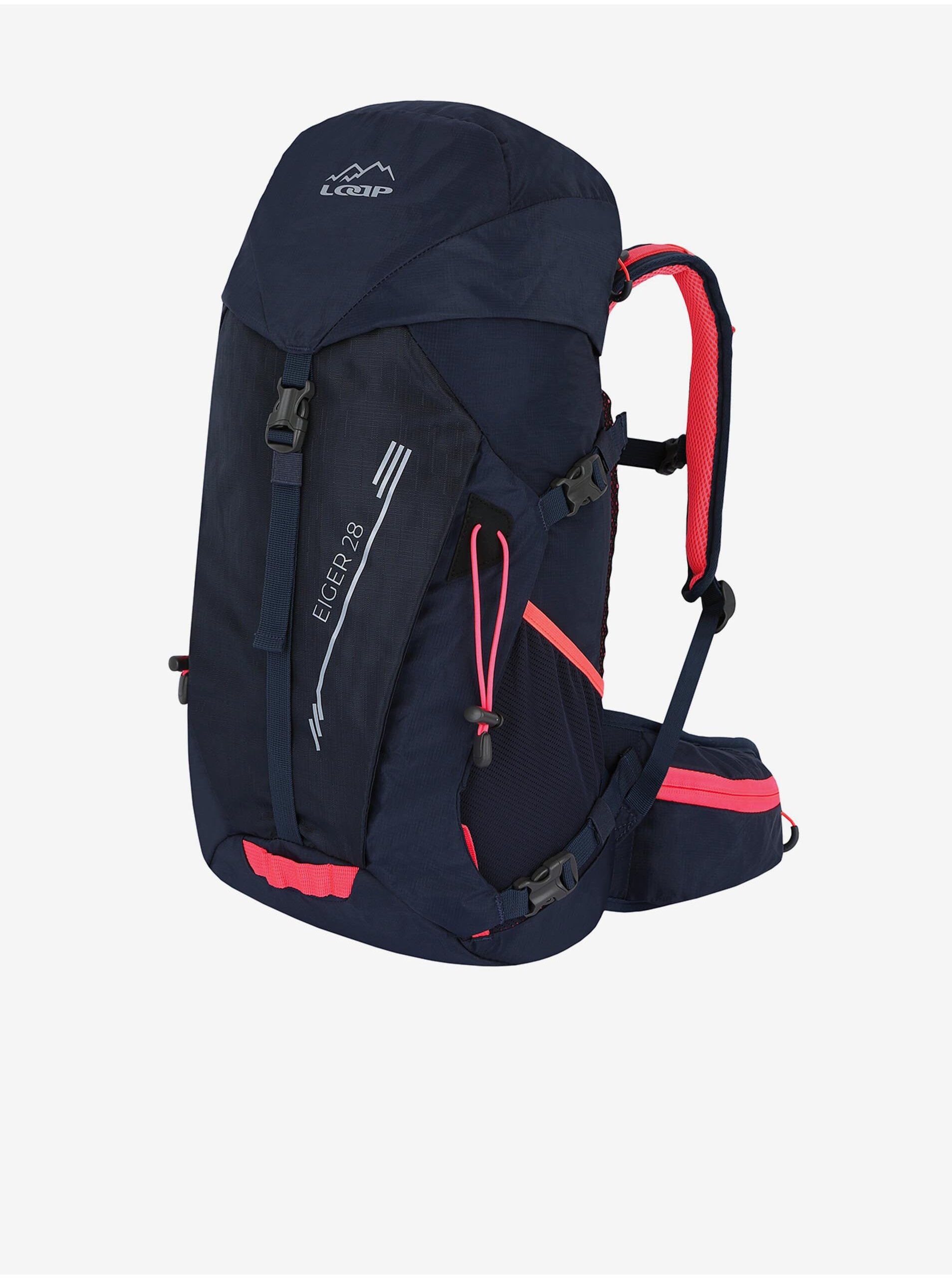 Levně Tmavě modrý turistický batoh 28 l LOAP Eiger 28