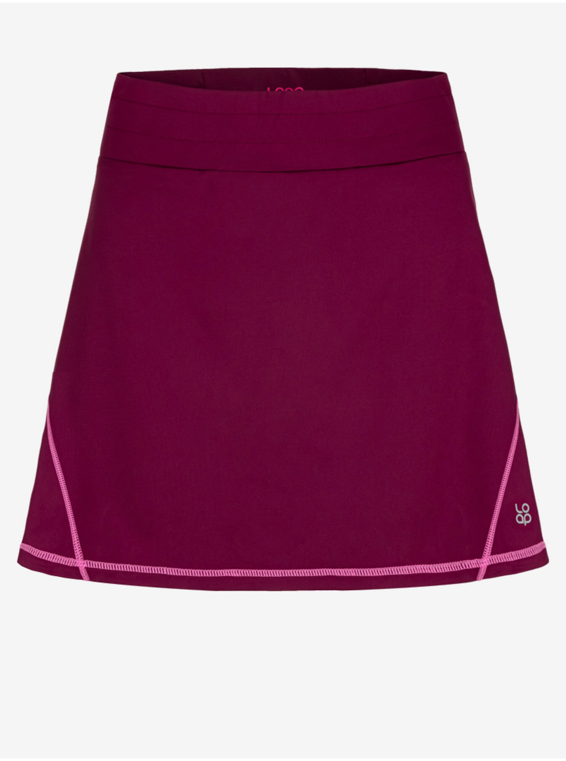 Levně Tmavě růžová dámská sportovní sukně LOAP Mendeline