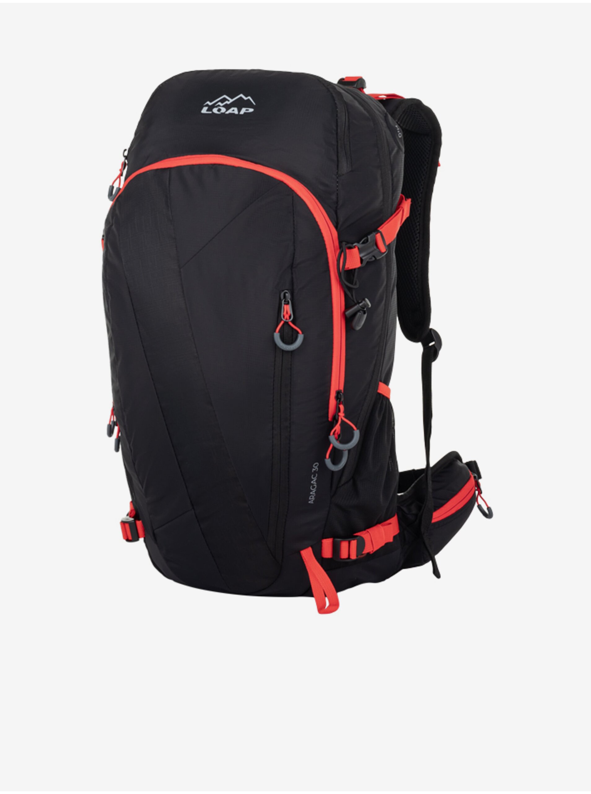 Levně Černý unisex sportovní batoh LOAP ARAGAC (30 l)