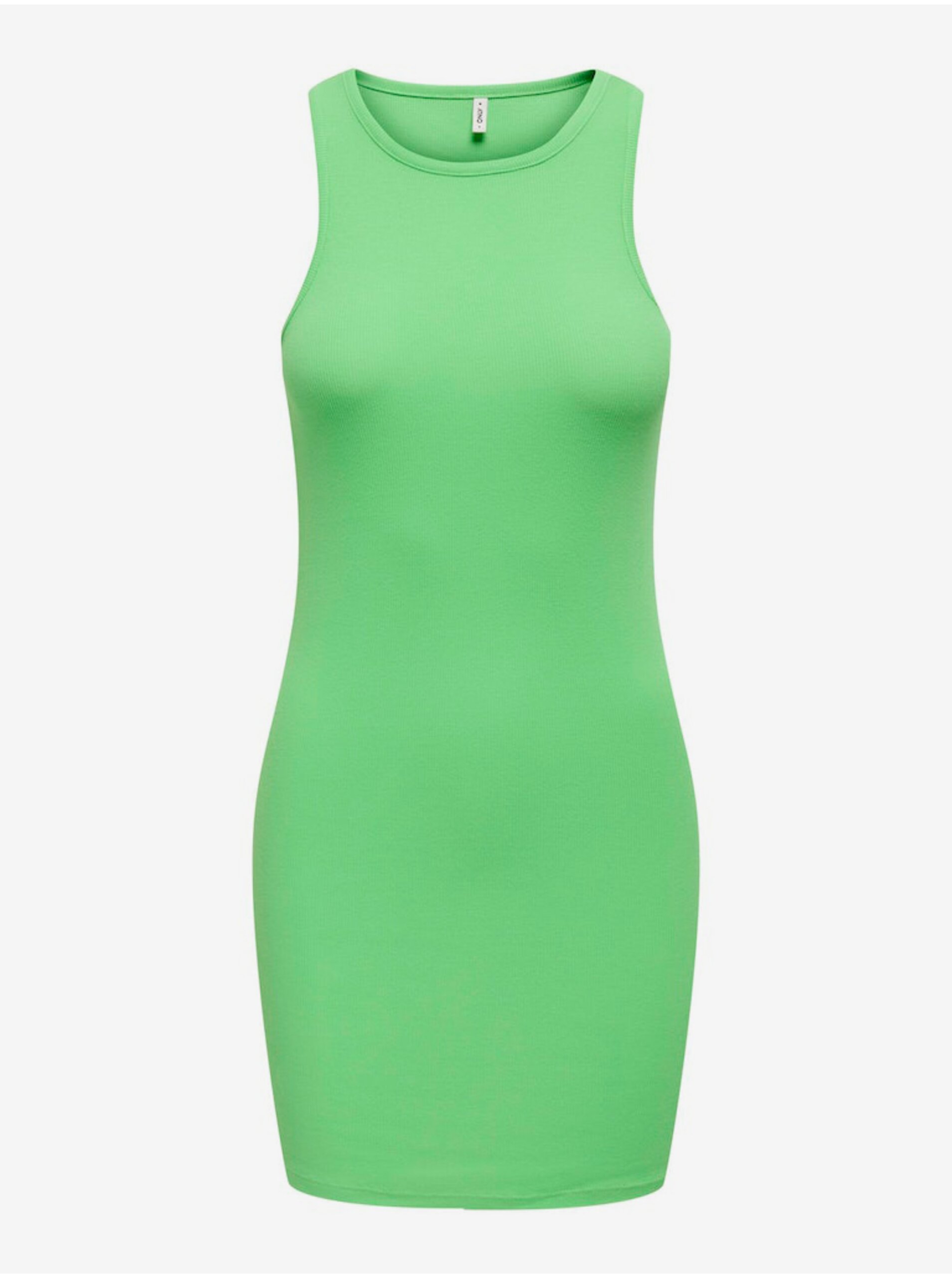 Lacno Svetlo zelené dámske púzdrové šaty ONLY Milli