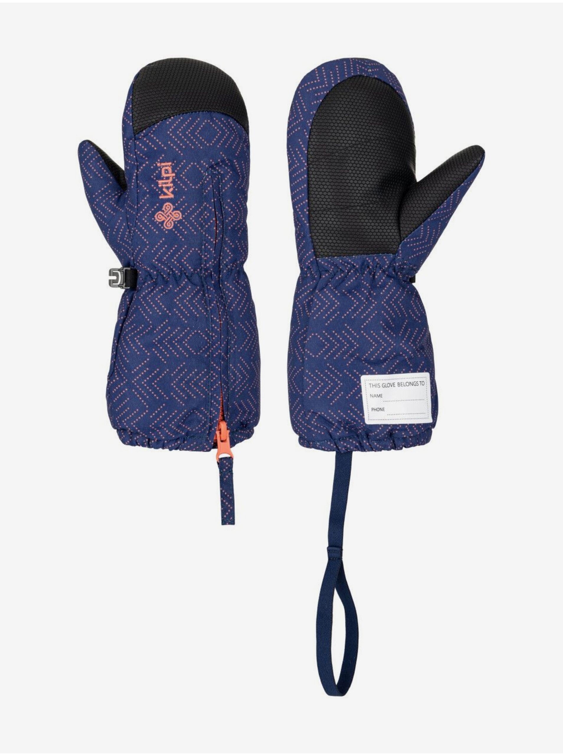 Levně Tmavě modré dětské lyžařské rukavice Kilpi PALMER
