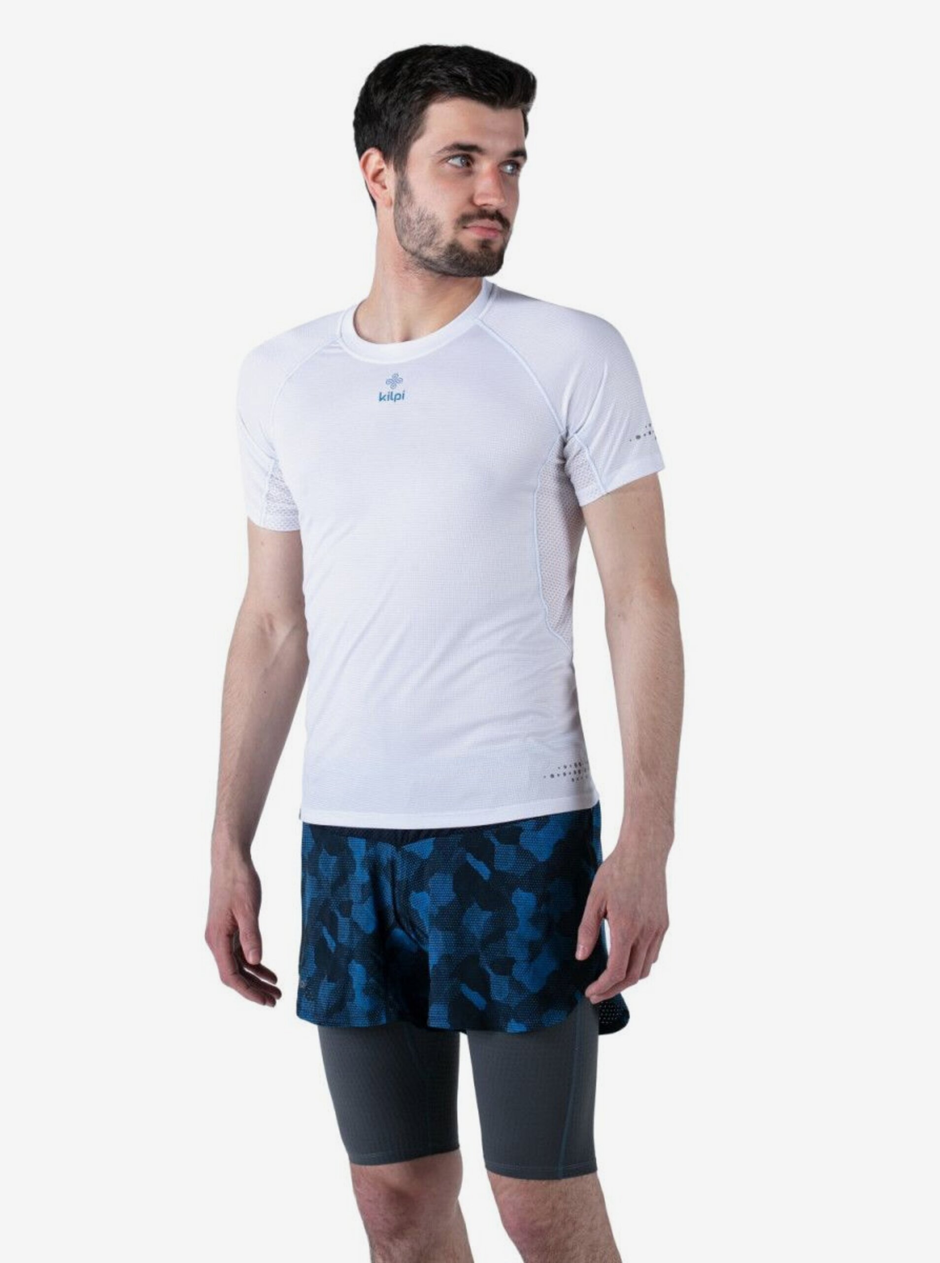 E-shop Bílé pánské sportovní tričko Kilpi BRICK