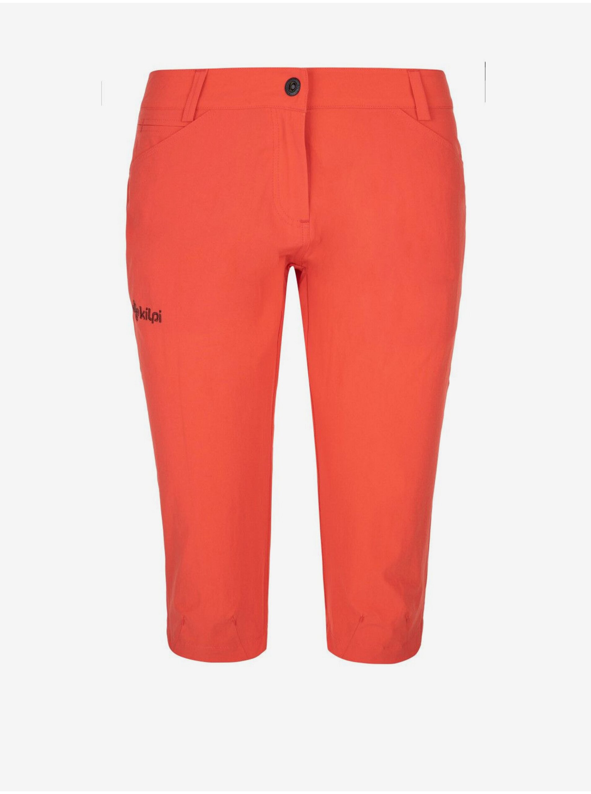 E-shop Korálové dámské sportovní tříčtvrteční kalhoty Kilpi TRENTA