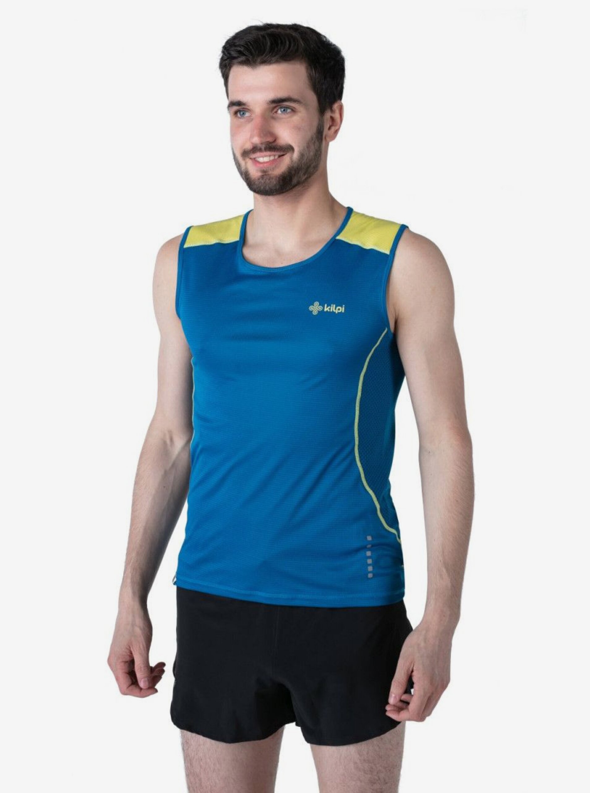 Levně Černé pánské sportovní kraťasy Kilpi COMFY