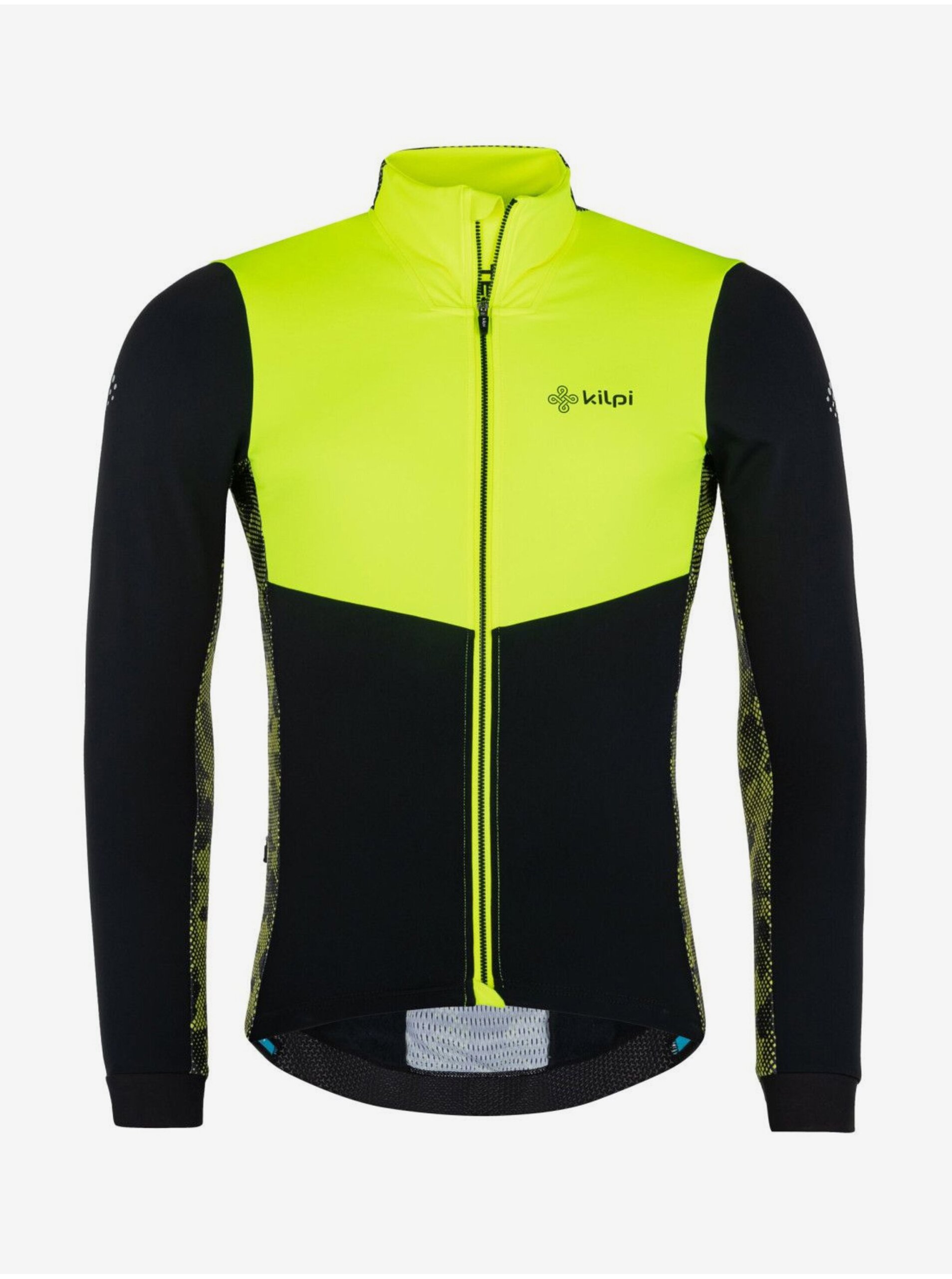 E-shop Žluto-černý pánský cyklistický dres Kilpi Moveto