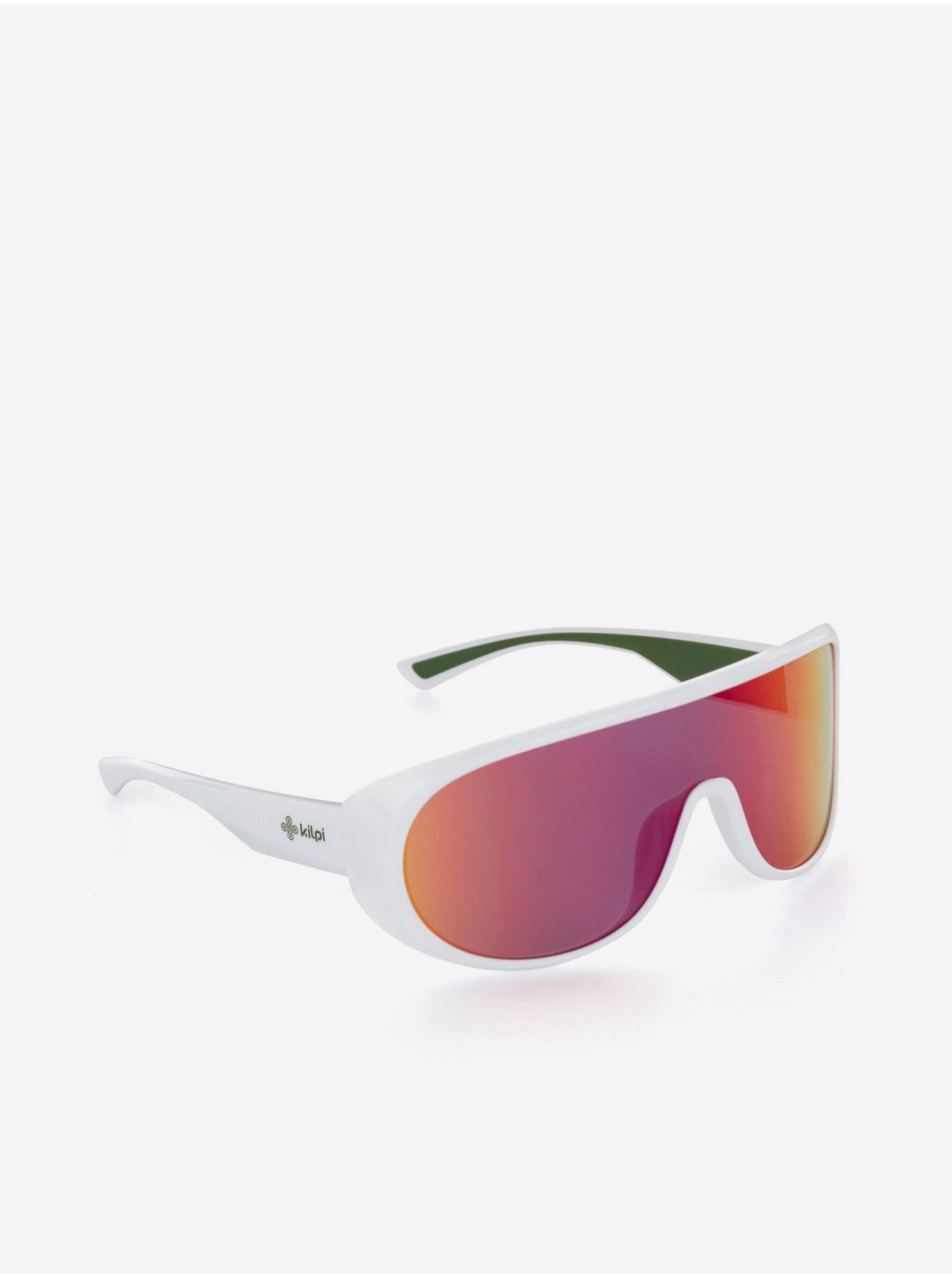 Levně Bílé sportovní sluneční brýle Kilpi CORDEL