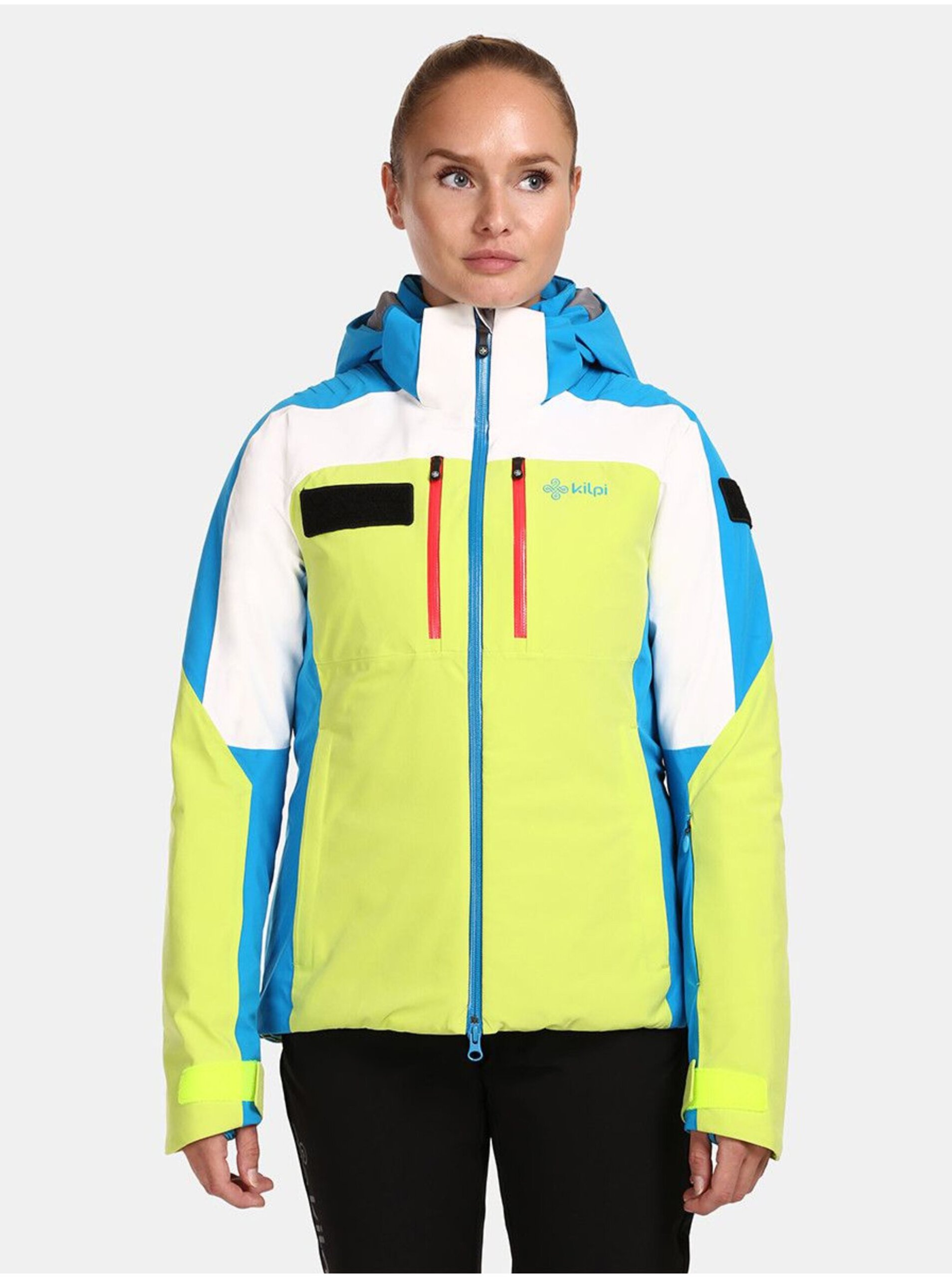E-shop Světle zelená dámská lyžařská bunda Kilpi DEXEN