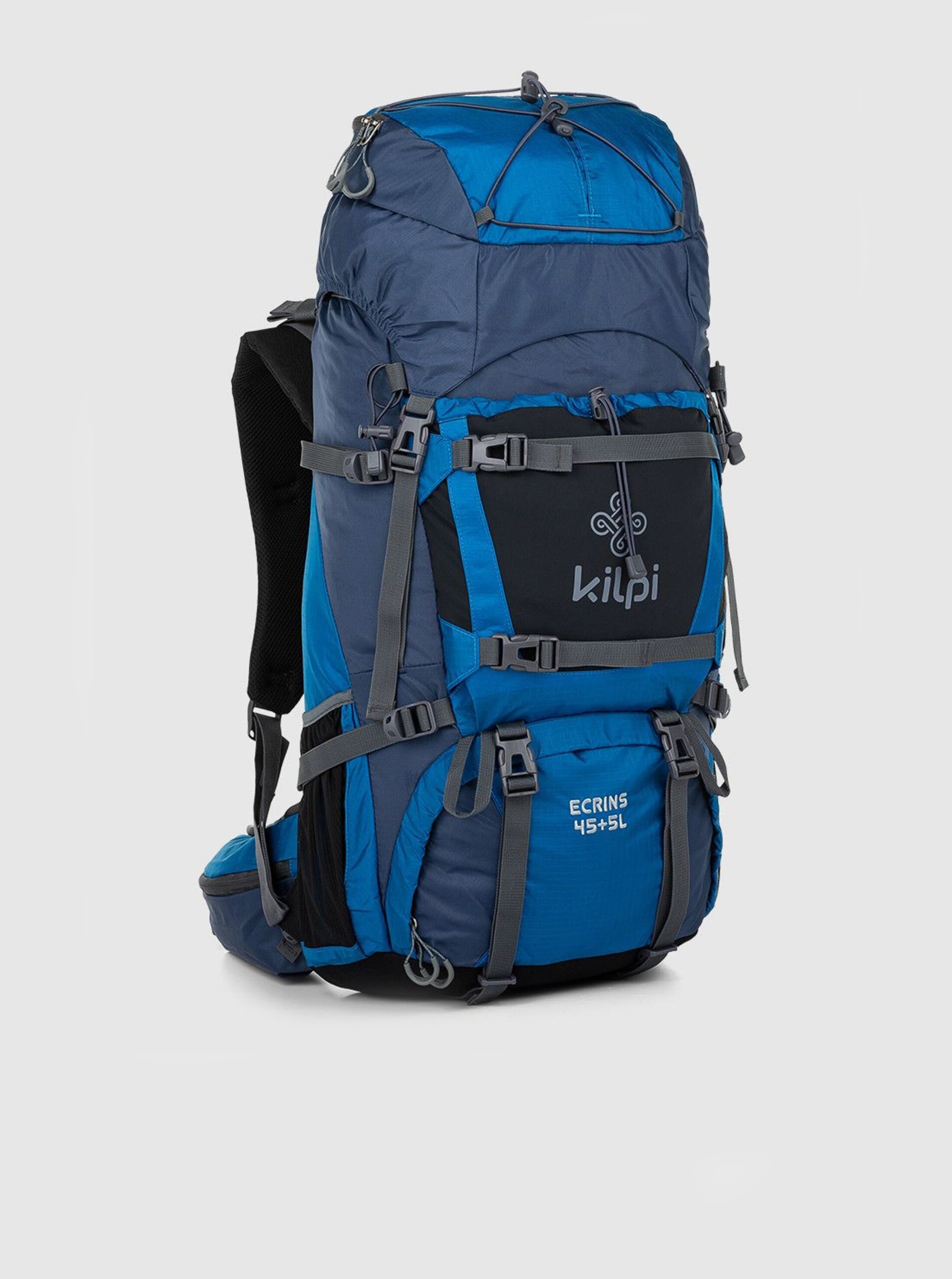 Levně Modrý unisex sportovní batoh Kilpi ECRINS (45+5 l)